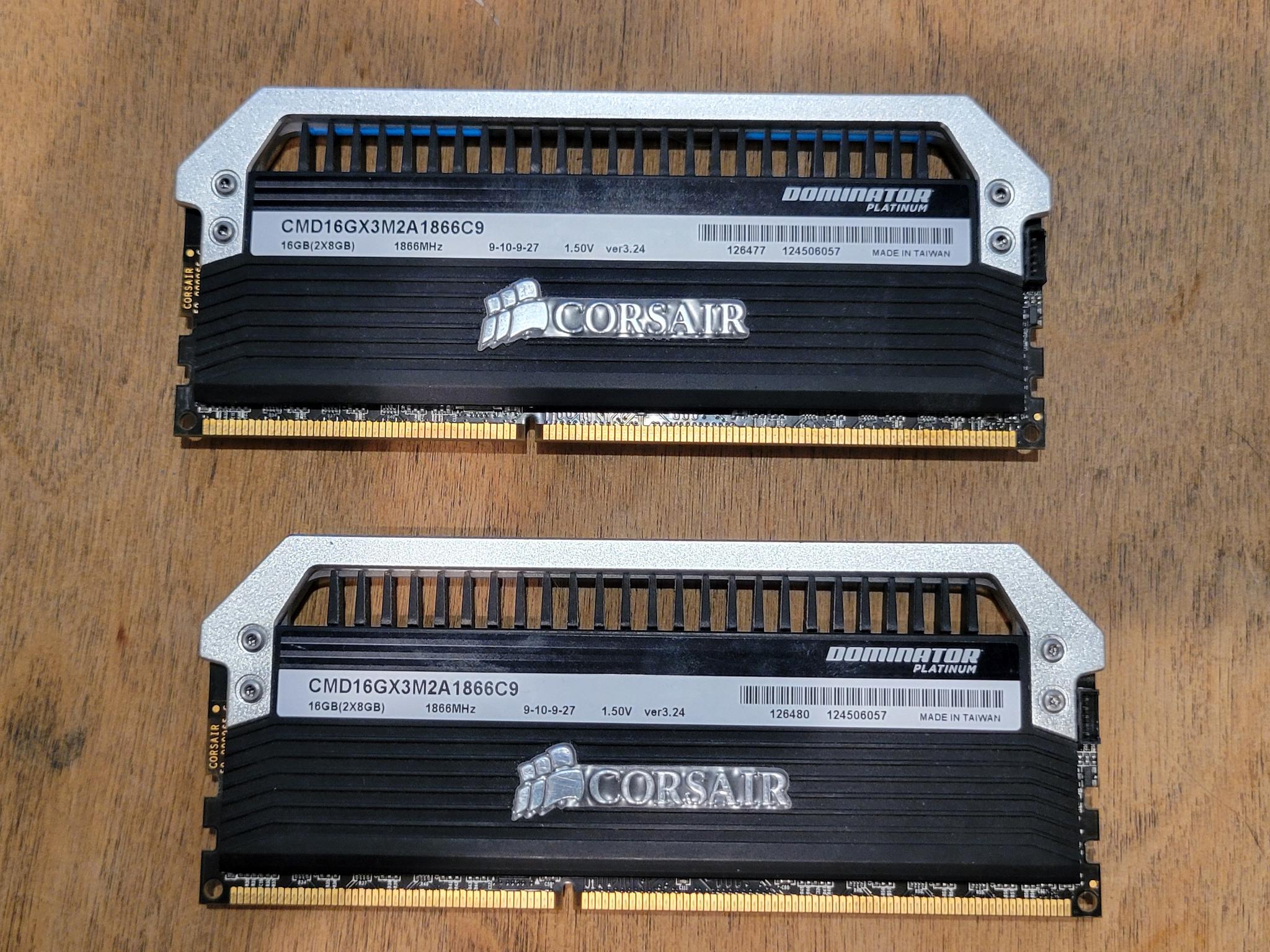 Corsair Dominator Platinum kit DDR3