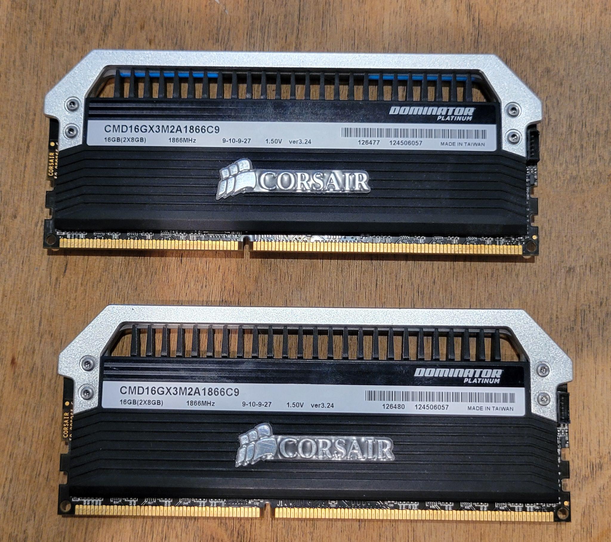 Corsair Dominator Platinum kit DDR3