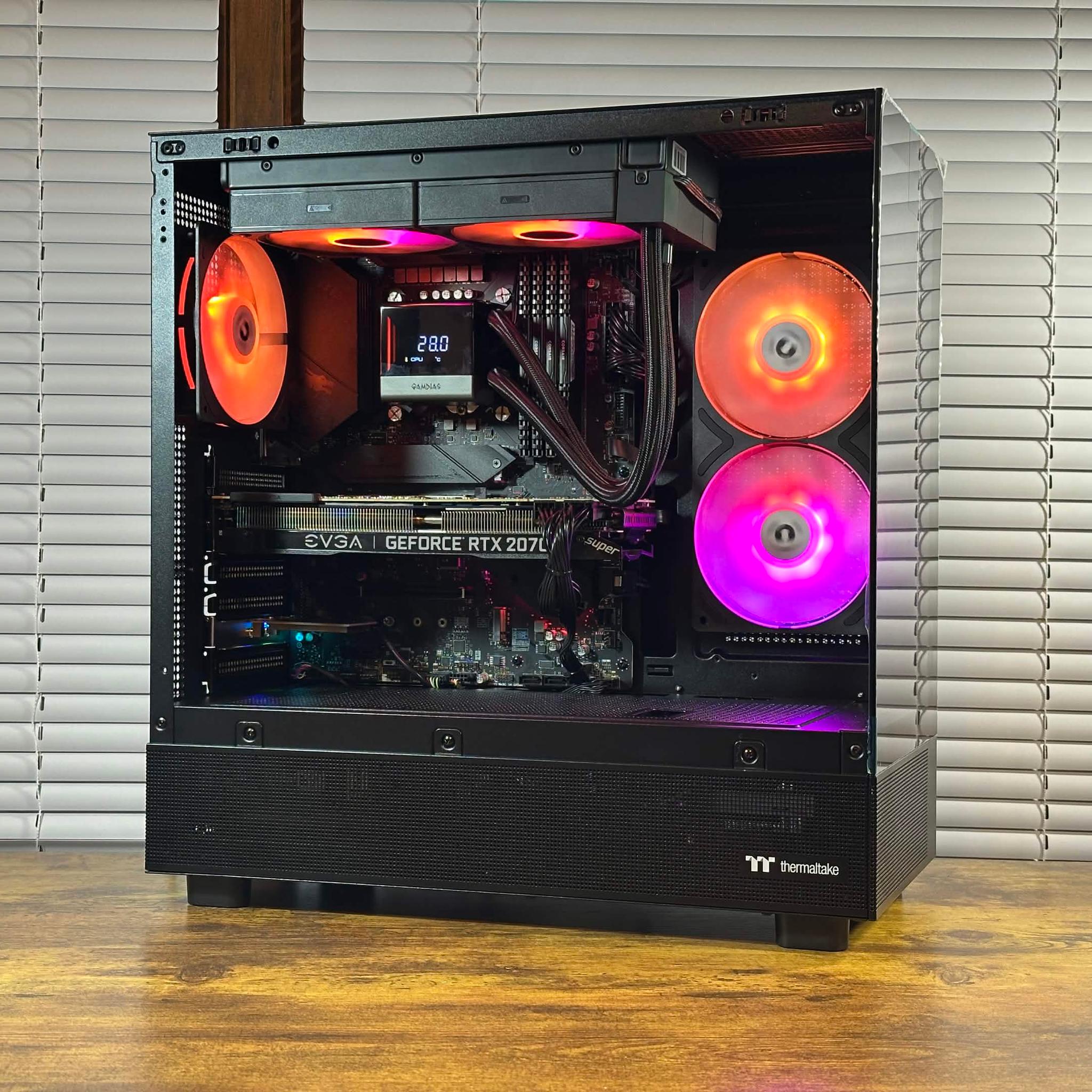 RTX 2070S 8GB | Intel i5-11400 | 16GB DDR4 | 1.5TB Storage | Win11 | WIFI | 1080P/1440P Gaming PC