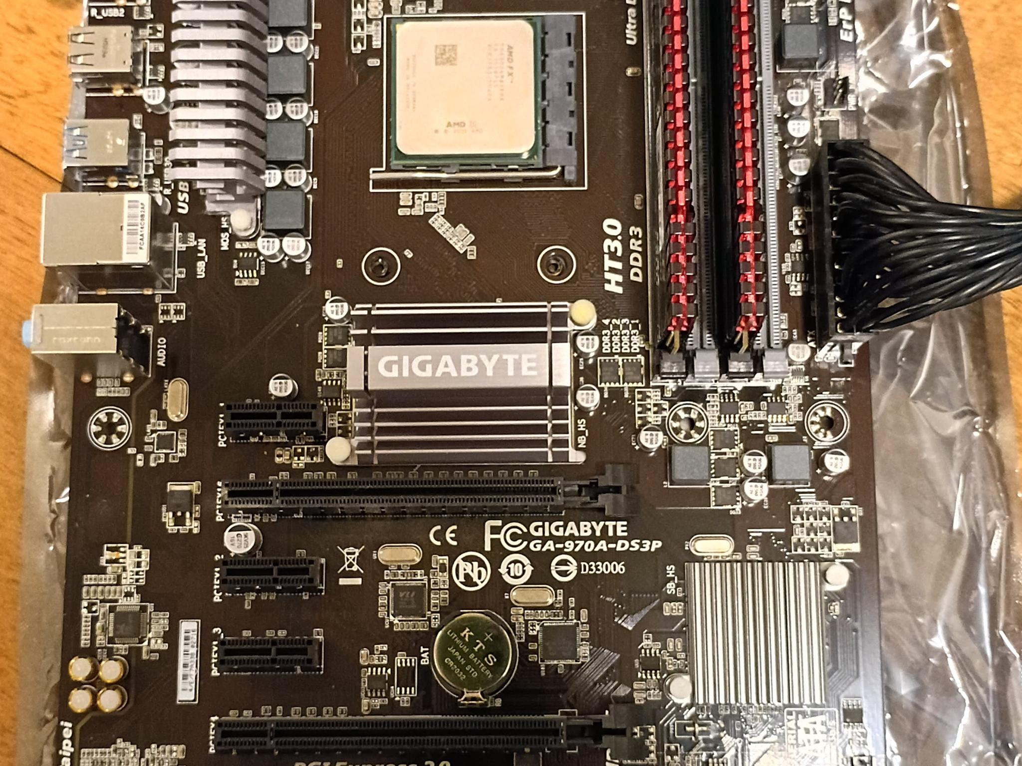 AM3+ MOBO and AMD FX-6300 CPU and 8GB DDR3