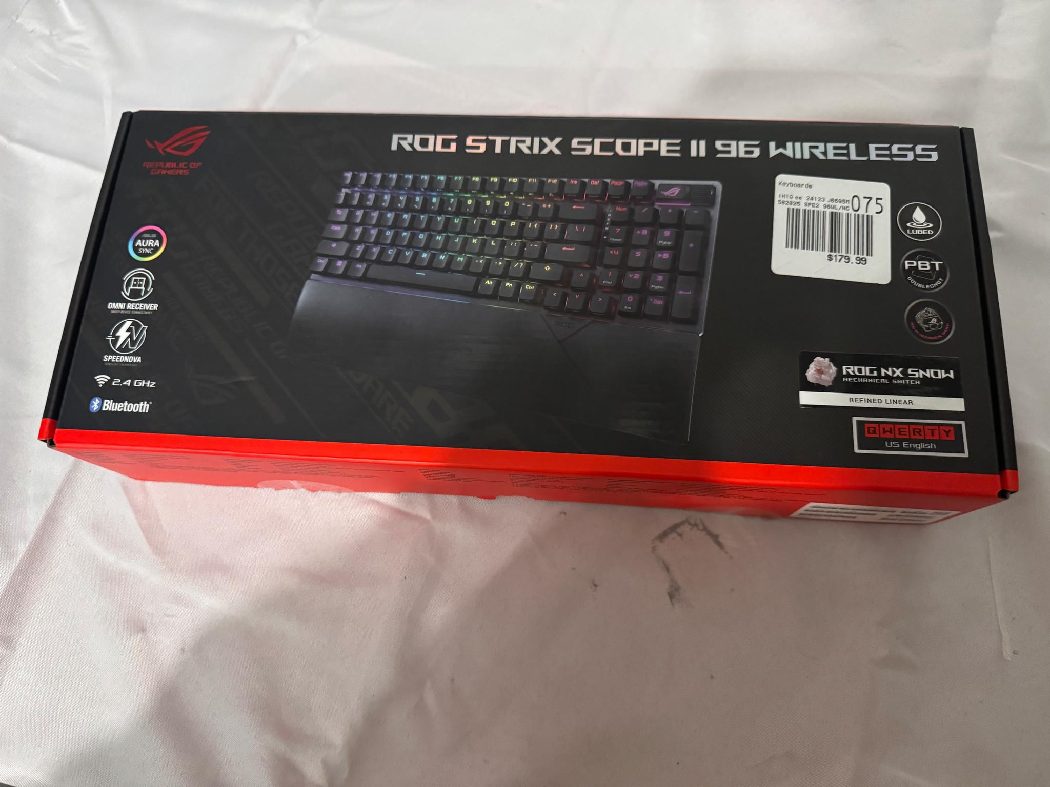 NOB Asus Rog Strix Scope ii 96 wireless