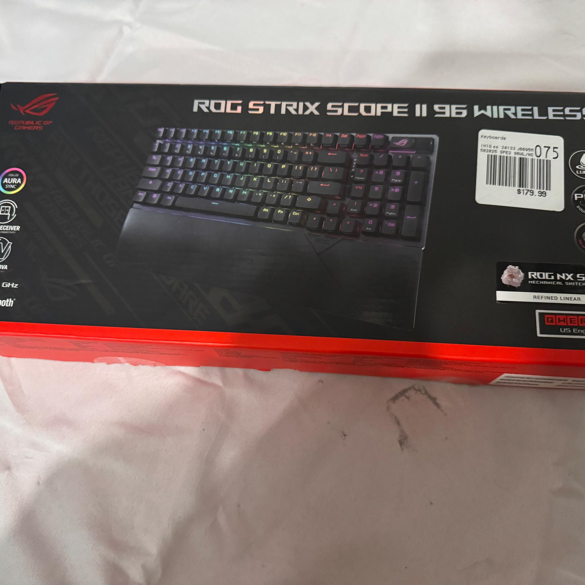 NOB Asus Rog Strix Scope ii 96 wireless