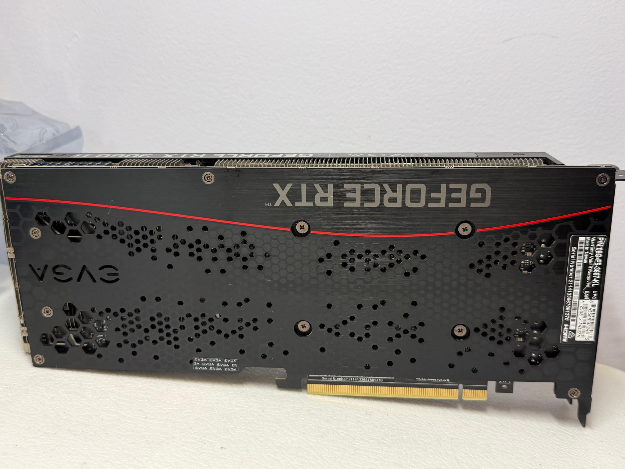 EVGA Nvidia RTX 3060ti FTW3 Ultra GPU 3060 TI