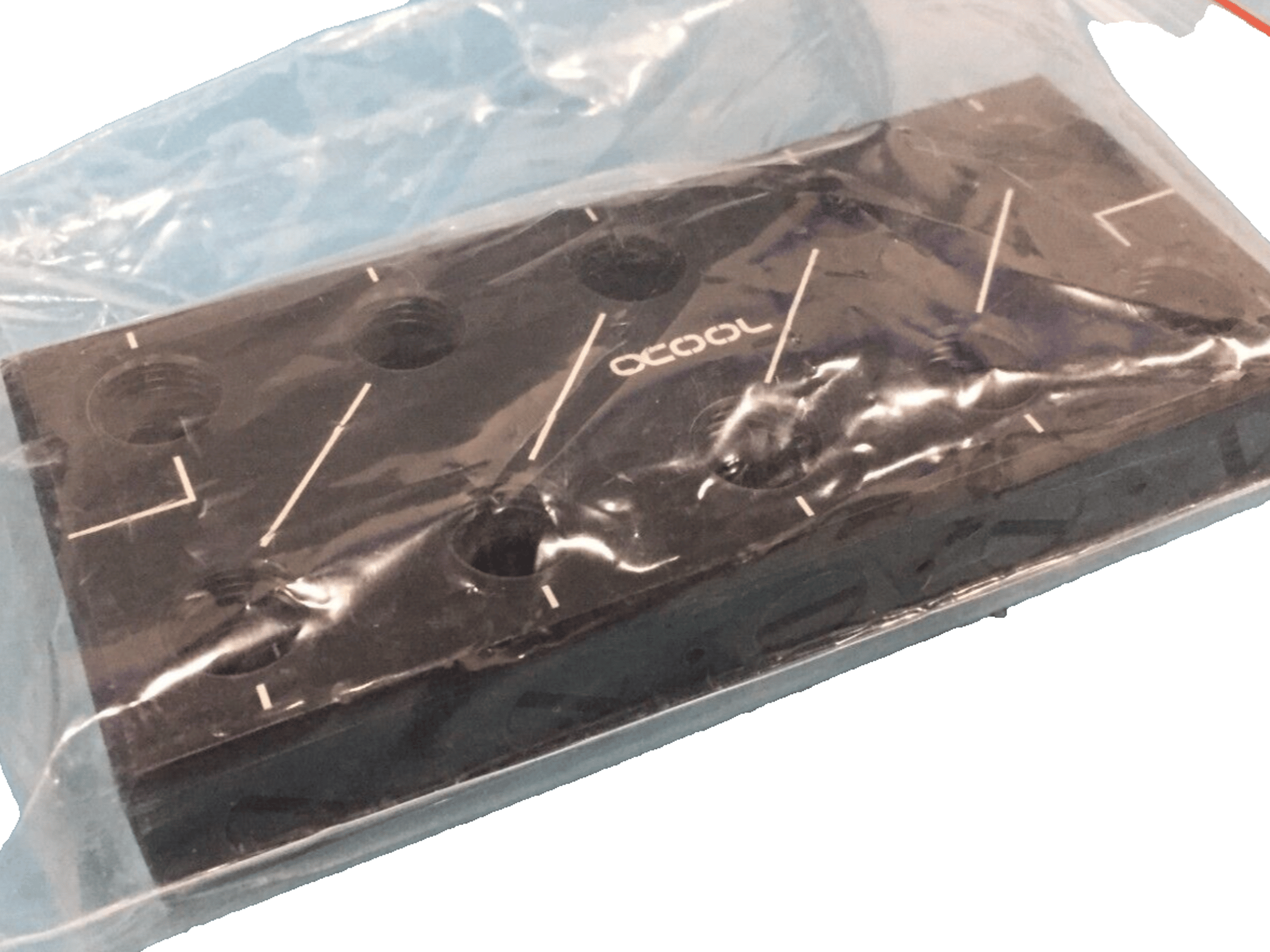 Alphacool ES Distro Plate C5 12995 - Open Box, Missing Accessories