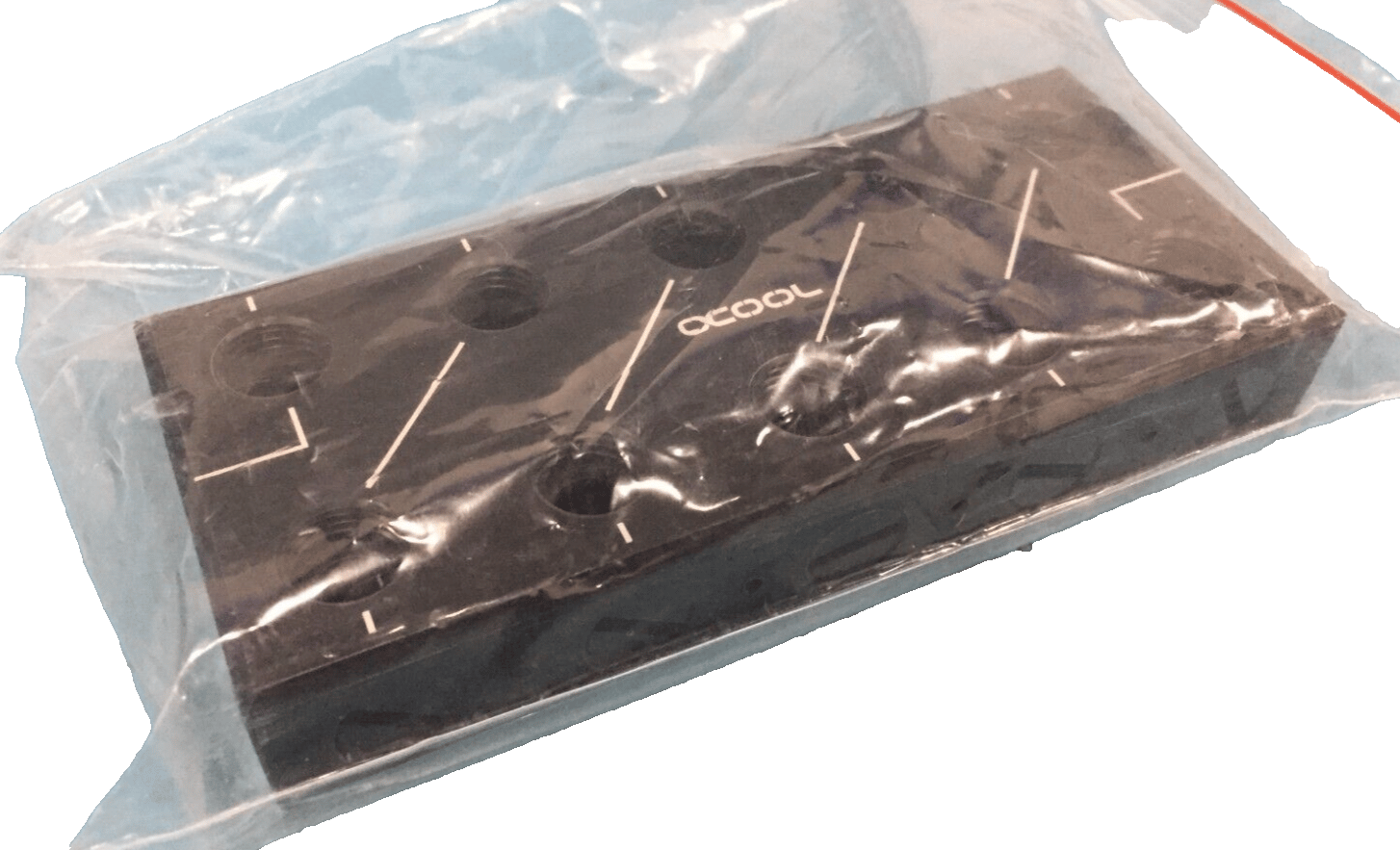 Alphacool ES Distro Plate C5 12995 - Open Box, Missing Accessories