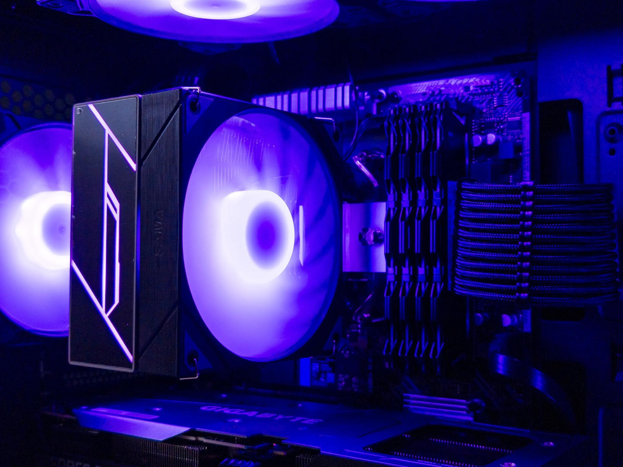💜🖤 RTX 3060Ti / Ryzen 5 5600 / 32GB Gaming PC 🖤💜