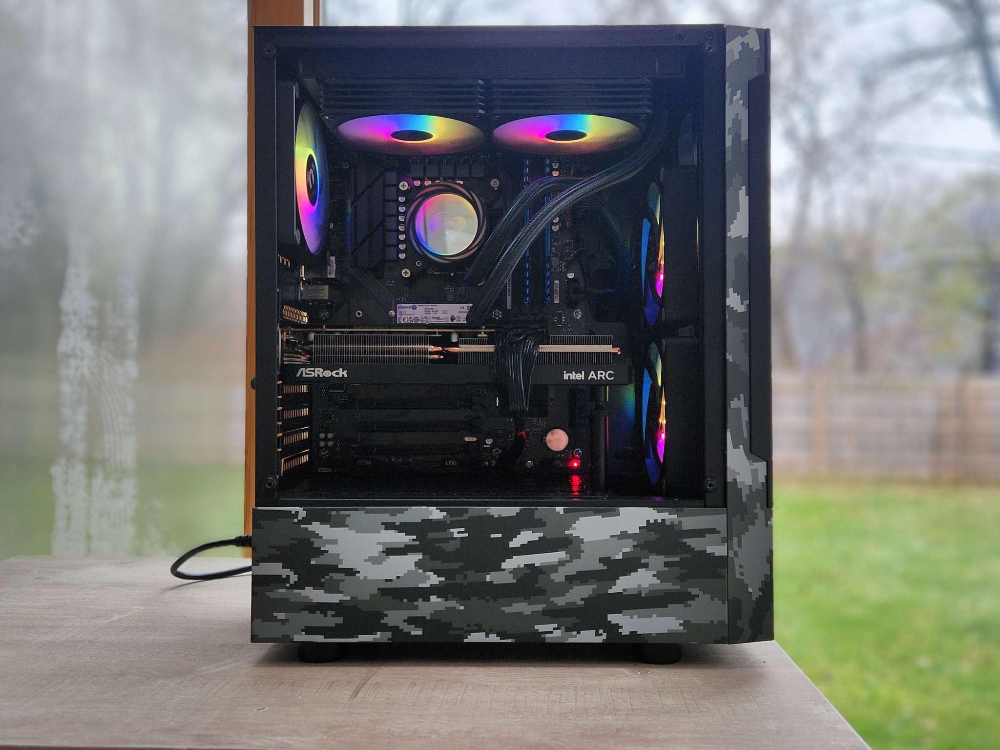 🍀Intel Arc A580 | i5-13400F | 32GB RAM | 1TB NVMe | WiFi | Windows 11 | Keyboard + Mouse Included!