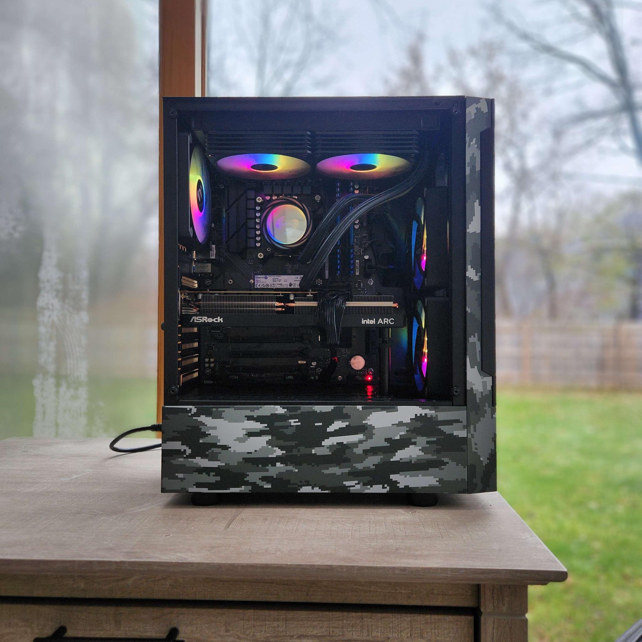 🍀Intel Arc A580 | i5-13400F | 32GB RAM | 1TB NVMe | WiFi | Windows 11 | Keyboard + Mouse Included!