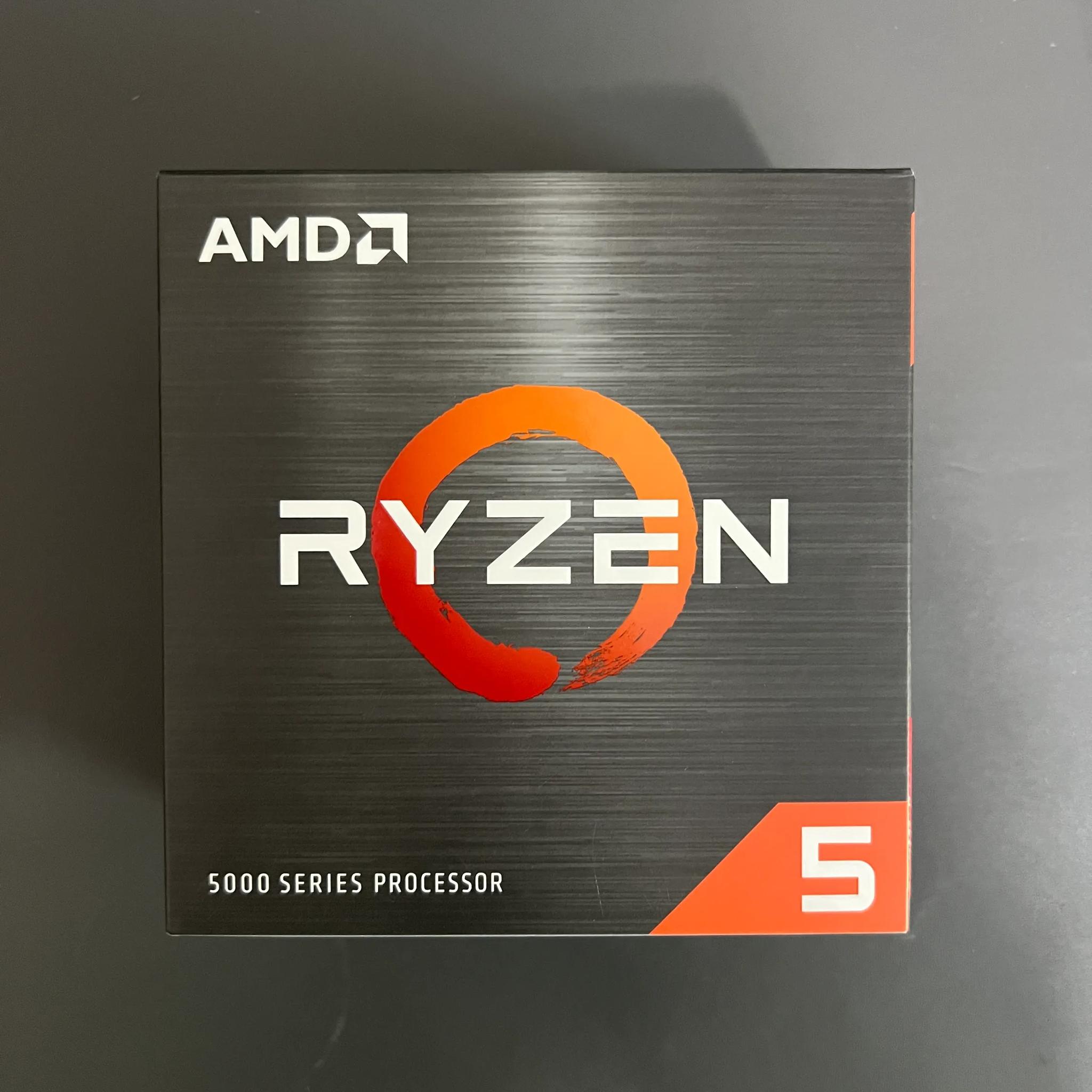 AMD Ryzen 5 5600X used, with Cooler unused