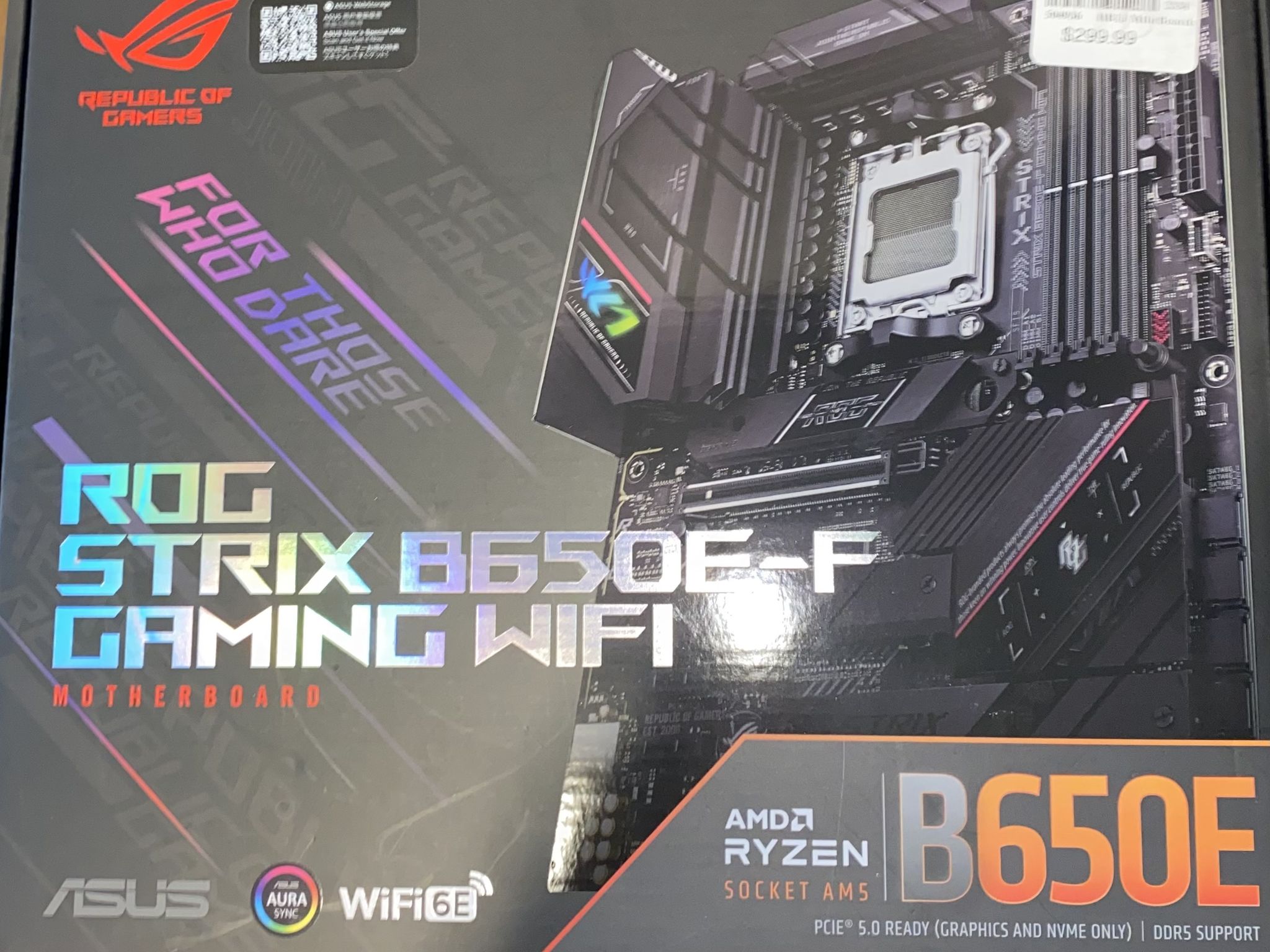 ASUS ROG STRIX B650E-F GAMING WIFI