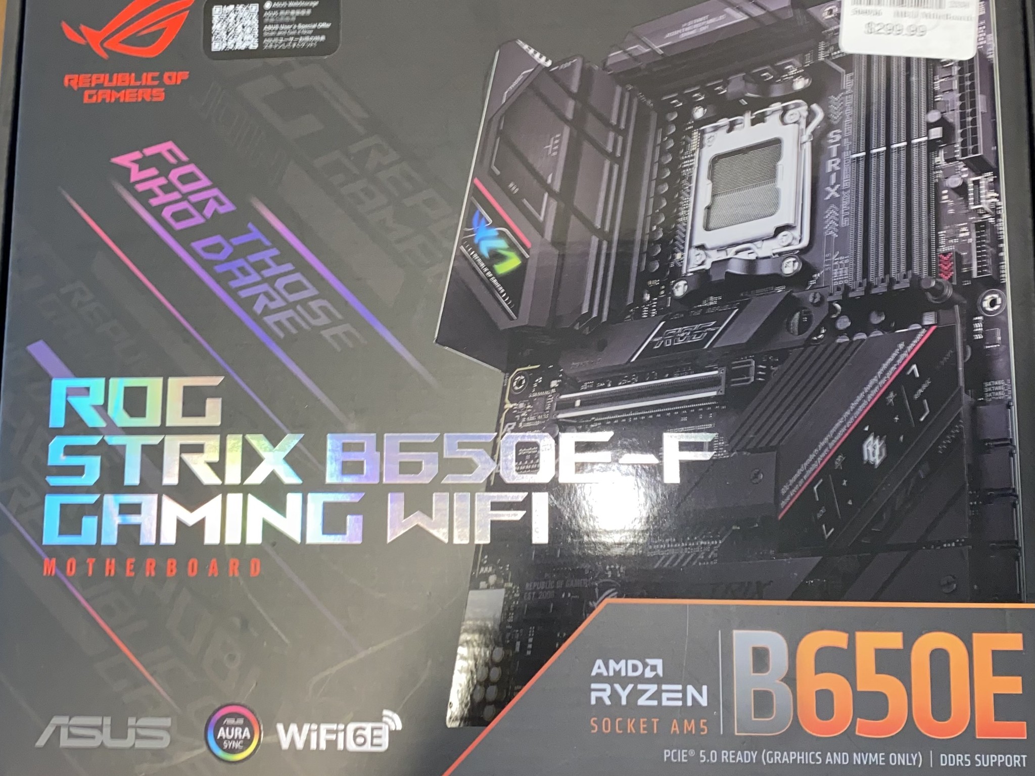 ASUS ROG STRIX B650E-F GAMING WIFI