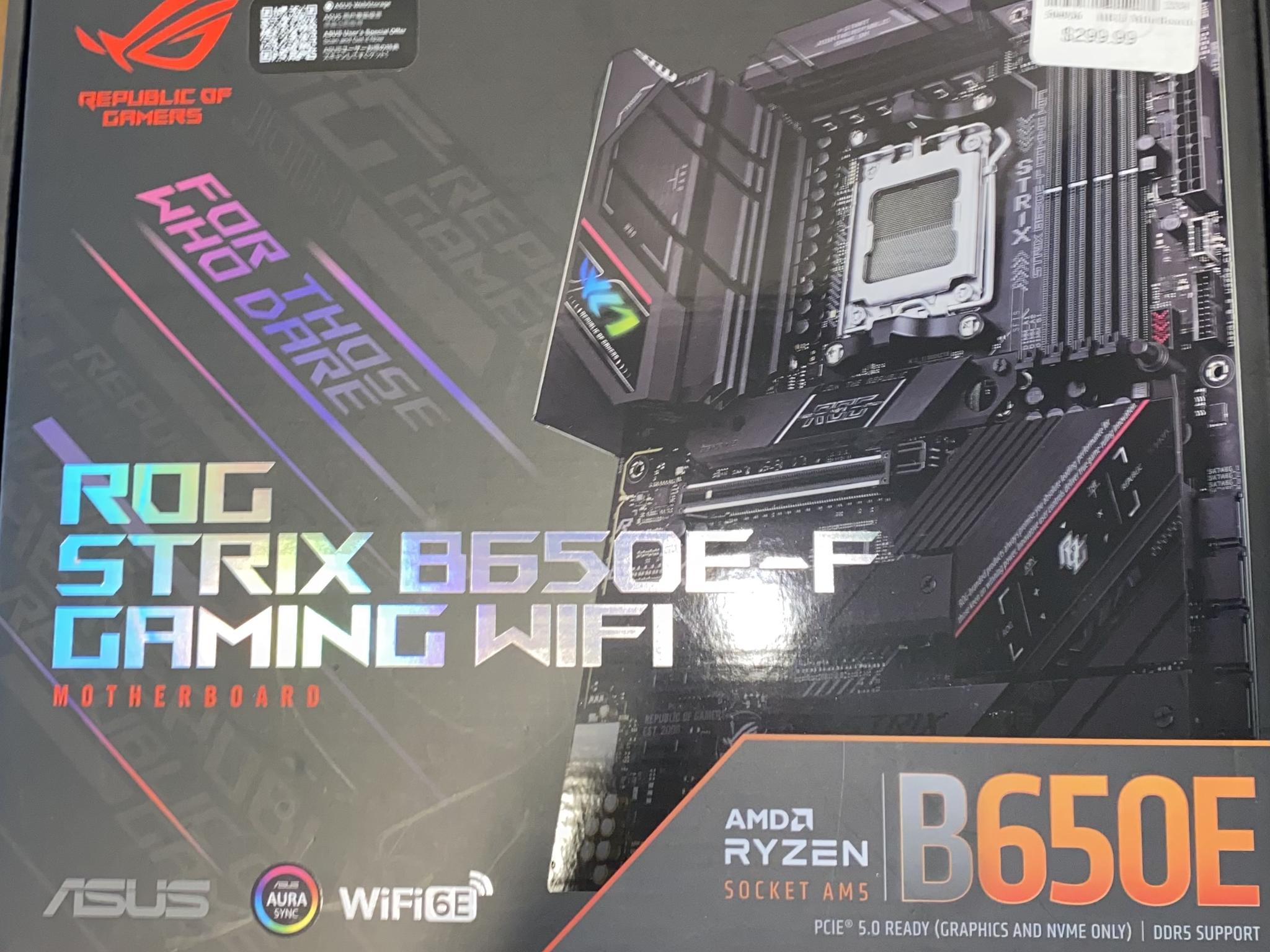 ASUS ROG STRIX B650E-F GAMING WIFI