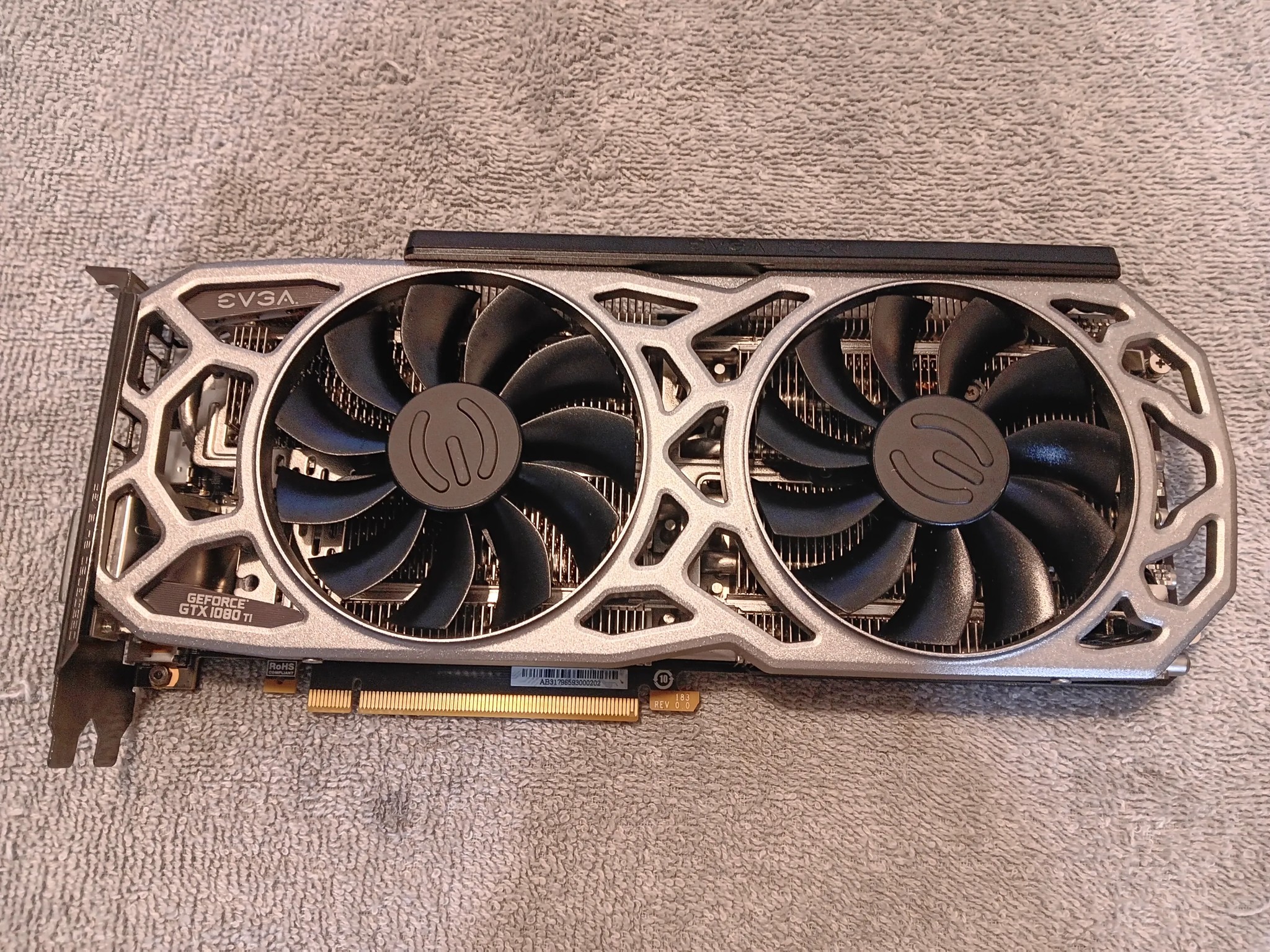 EVGA GeForce GTX-1080ti 11GB IOB For Parts