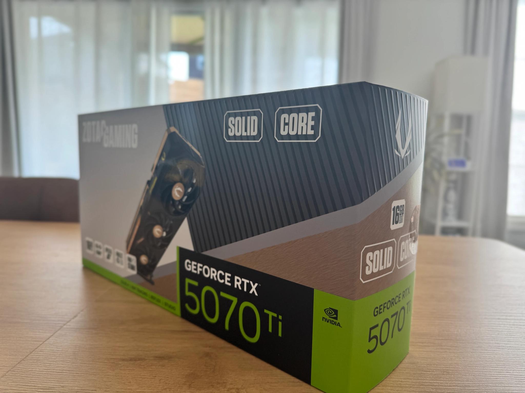 Brand New! Zotac Gaming RTX 5070Ti OC