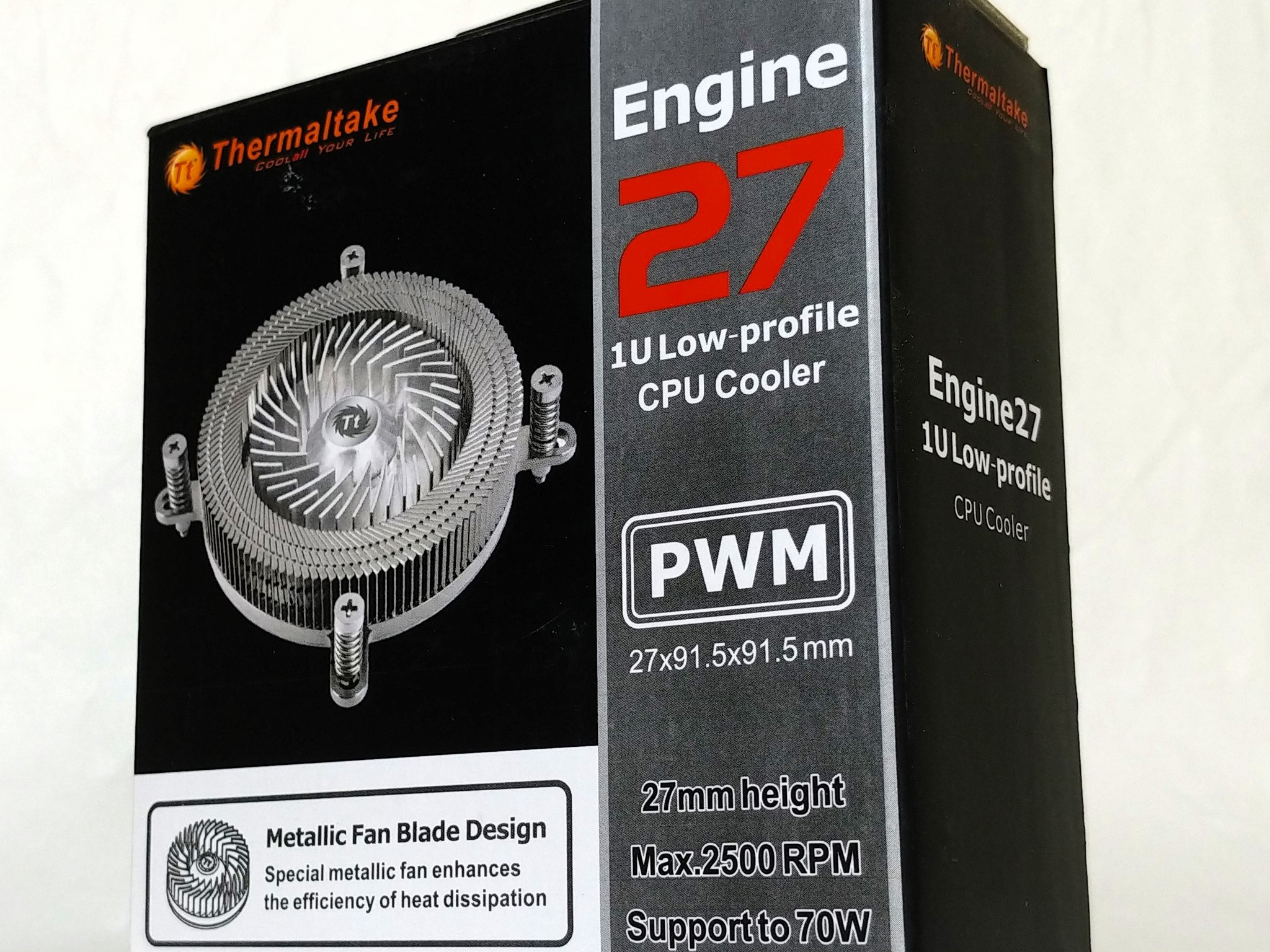 Thermaltake Engine 27 1U Low-profile CPU Cooler