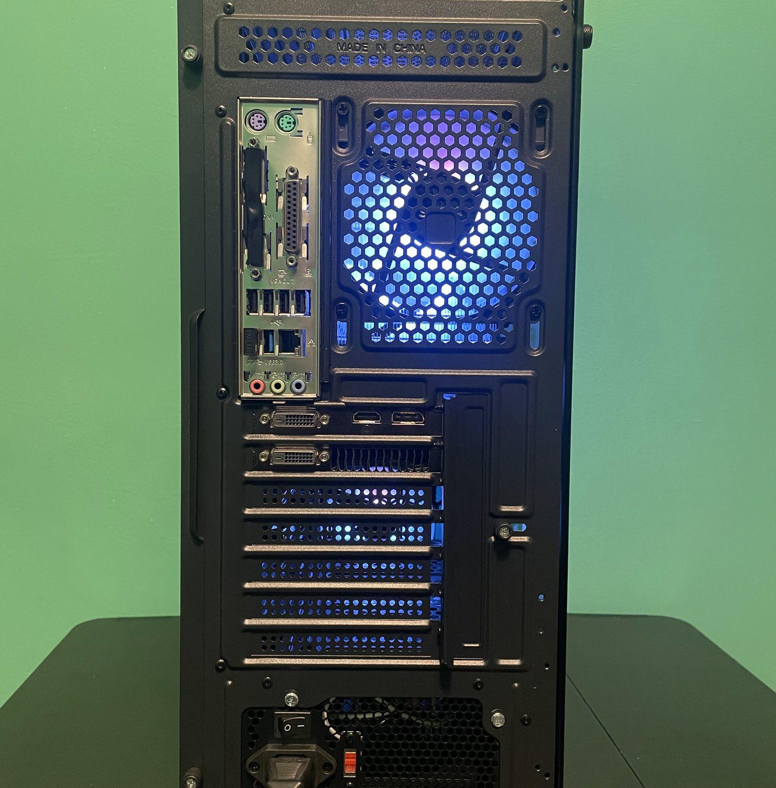 🔥130FPS GTA🔥Black Gaming PC | Intel i7 / AMD RX580 / 8GB / 1.1TB Win 11 Pro + Wi-Fi