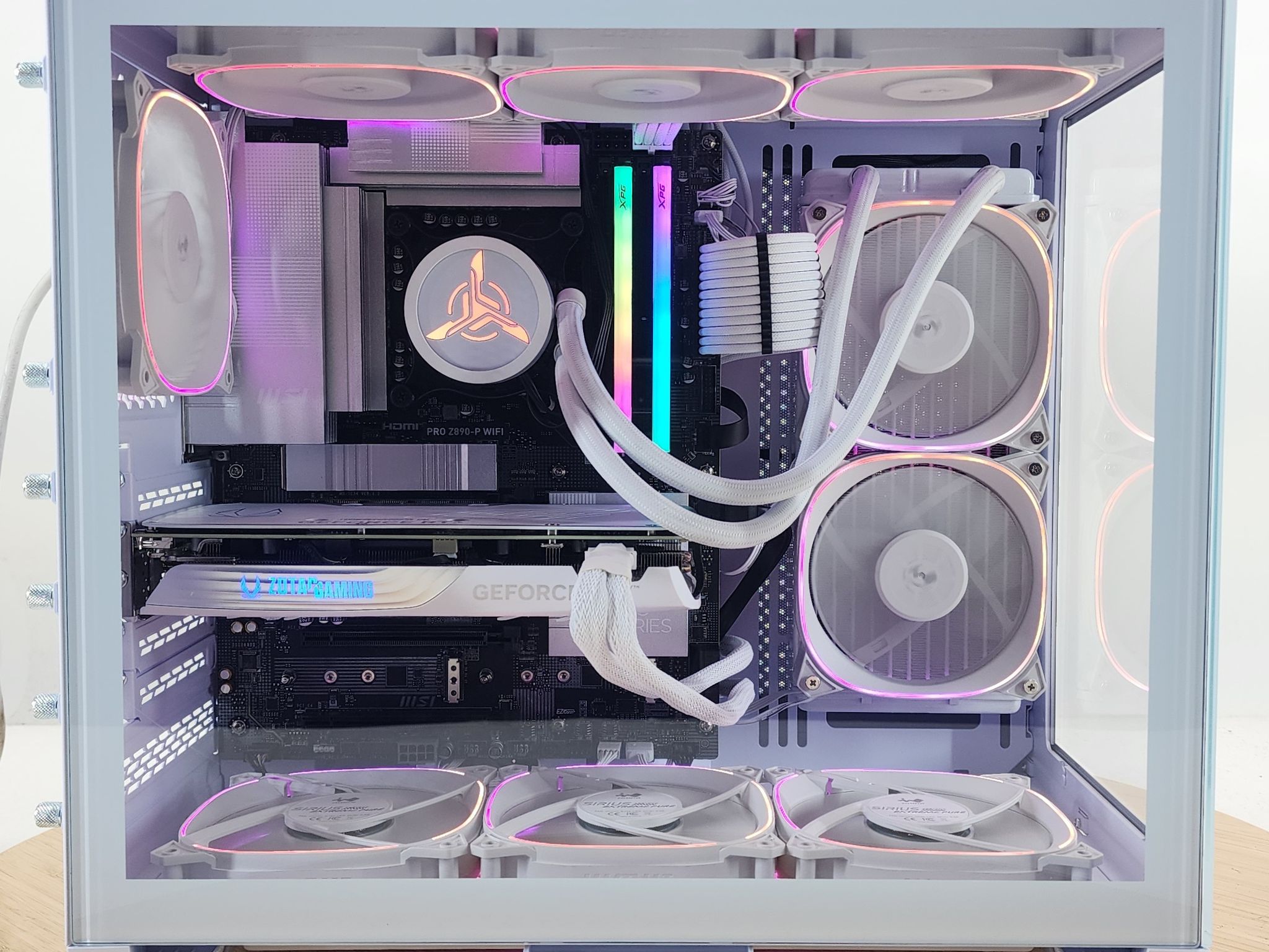 Gaming PC Ultra 7 265K 32GB RAM 1TB SSD RTX 4070 SUPER 12GB Windows 11 Computer
