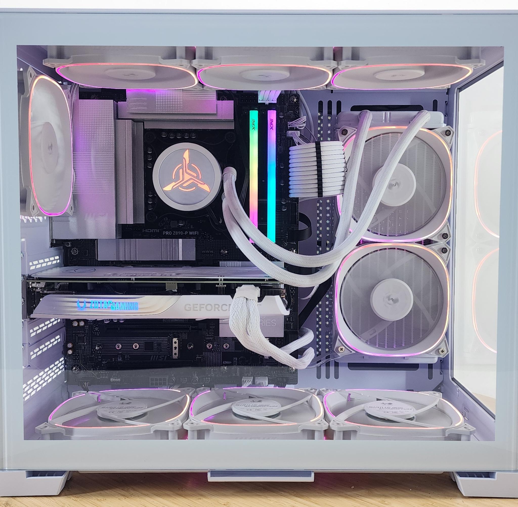 Gaming PC Ultra 7 265K 32GB RAM 1TB SSD RTX 4070 SUPER 12GB Windows 11 Computer