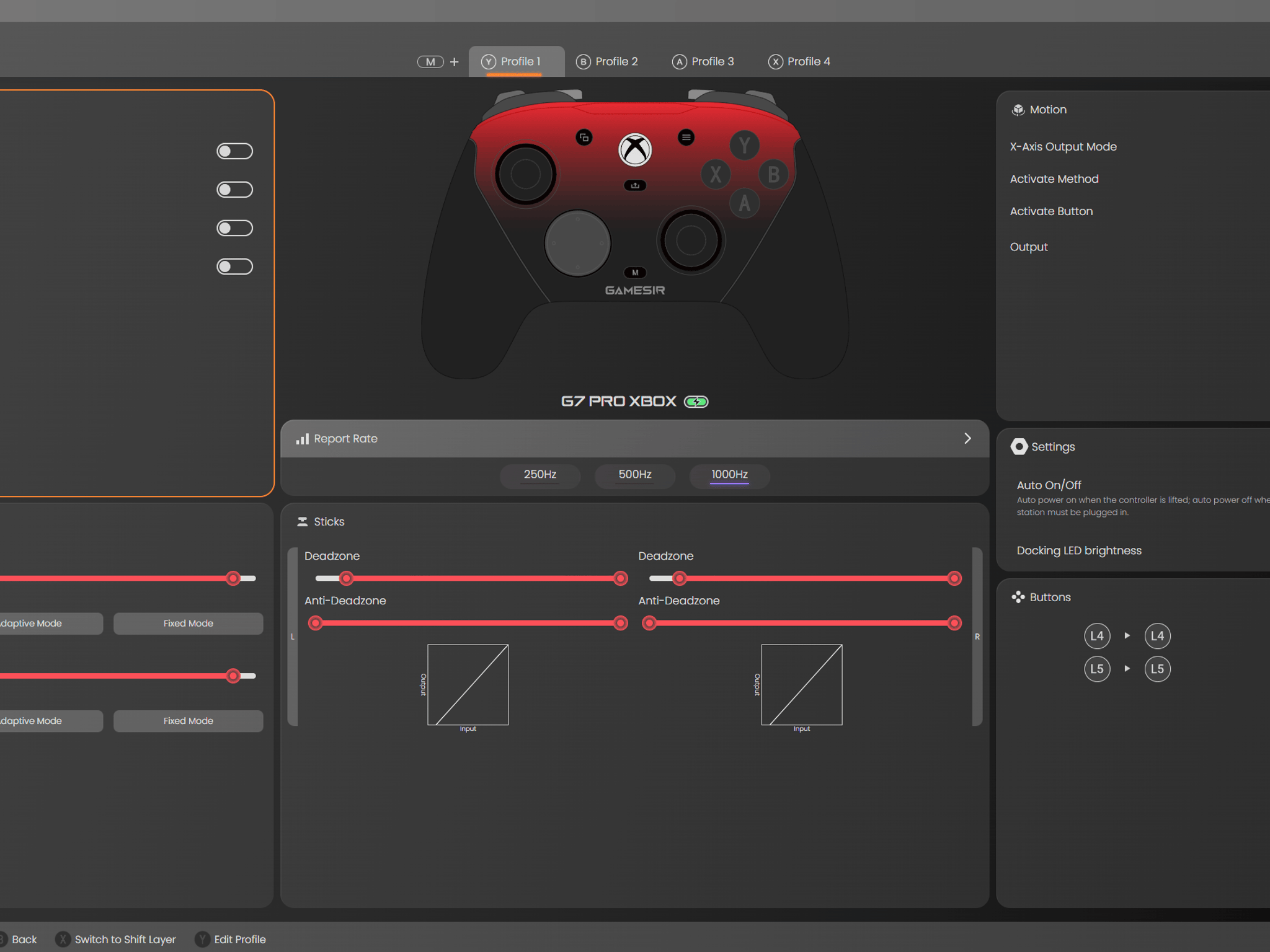 GameSir G7 Pro Tri-Mode Xbox Wired, PC & Mobile Wireless Controller (SHADOW EMBER w/ O-Ring Mod)