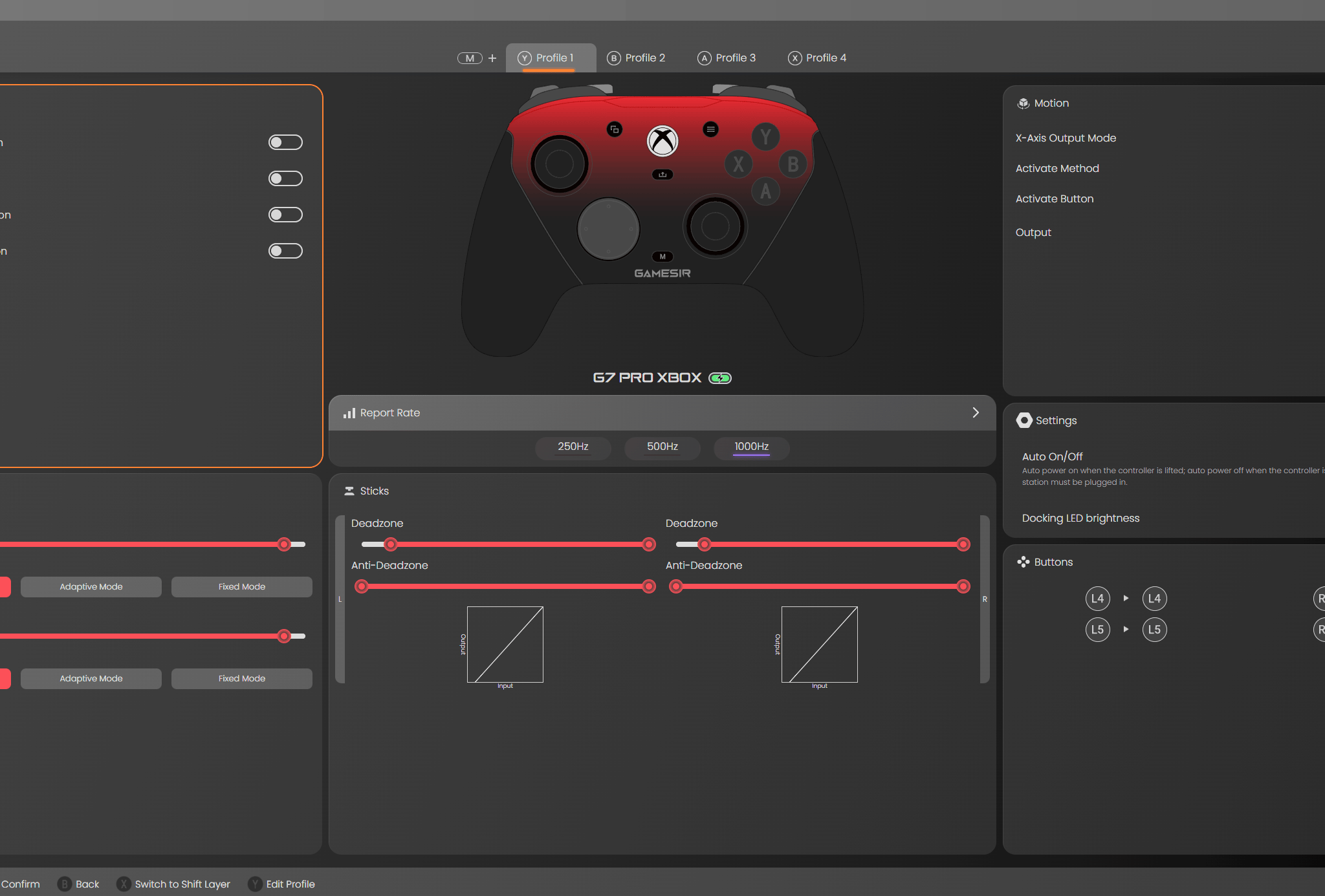 GameSir G7 Pro Tri-Mode Xbox Wired, PC & Mobile Wireless Controller (SHADOW EMBER w/ O-Ring Mod)