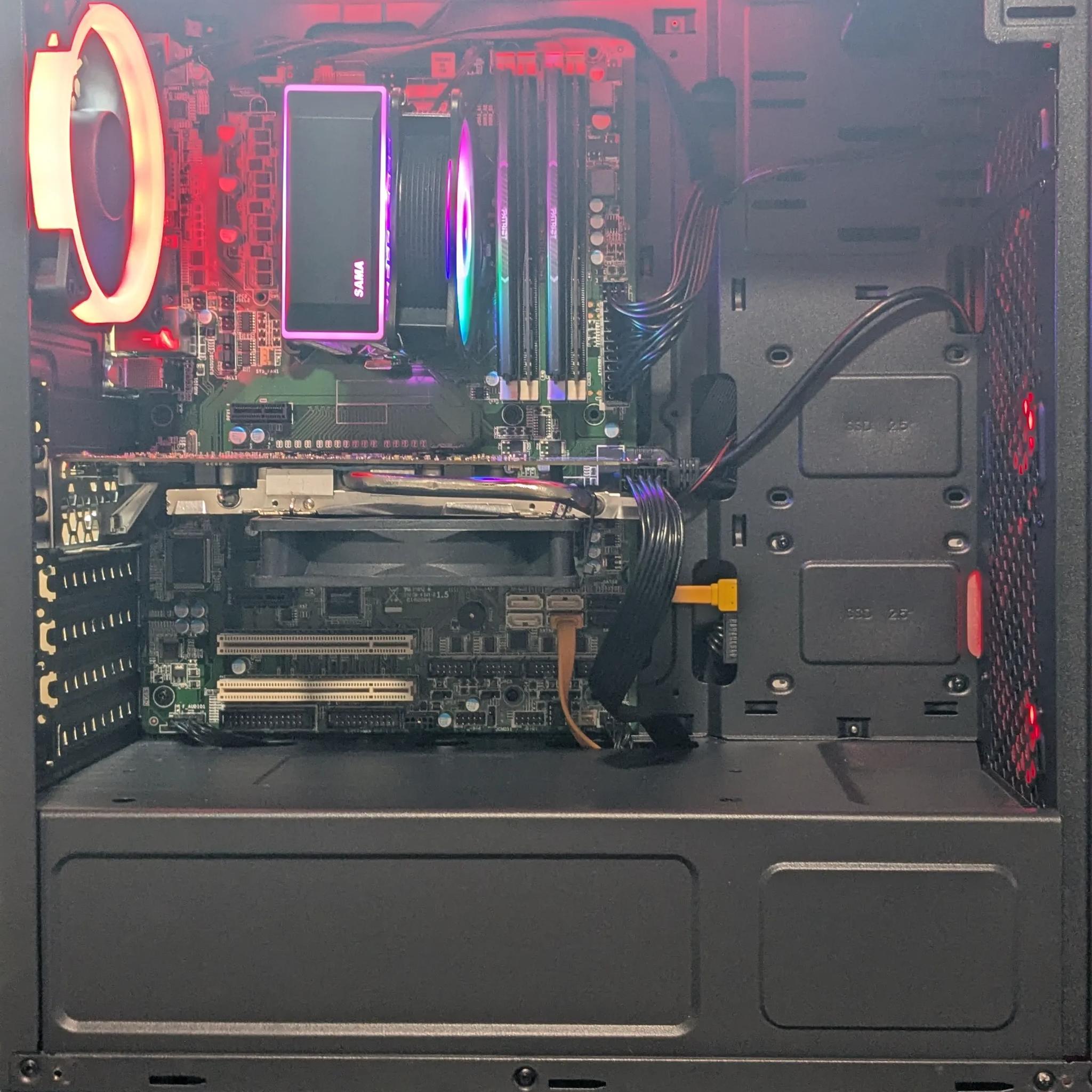 100 FPS Fortnite | 180 Day Warranty | i5-4570S, 16GB RAM, 480GB SSD, RX 580 8GB, RGB, Wifi, Win10