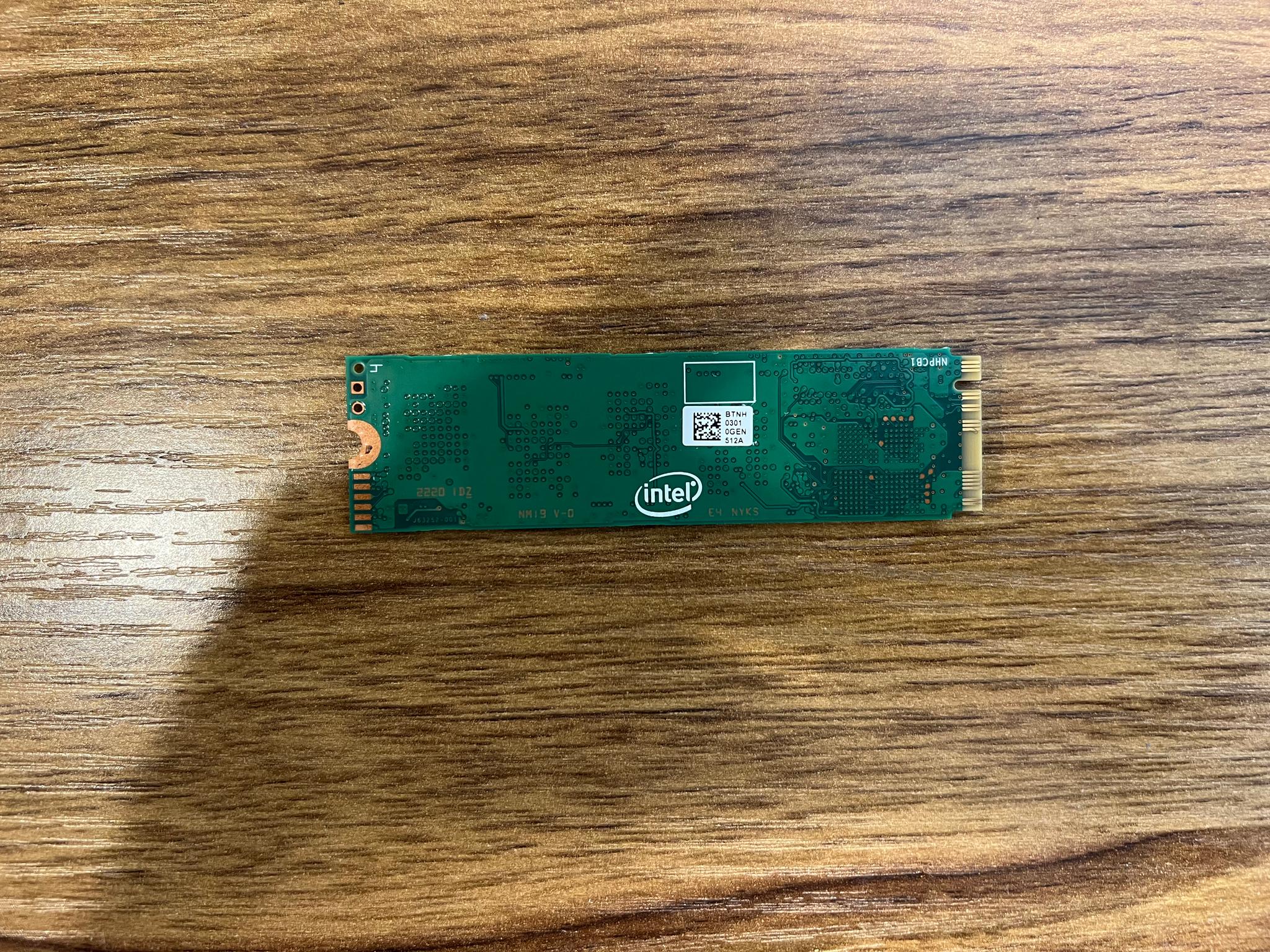 512GB Intel SSD 660p Series (SSDPEKNW512G8)