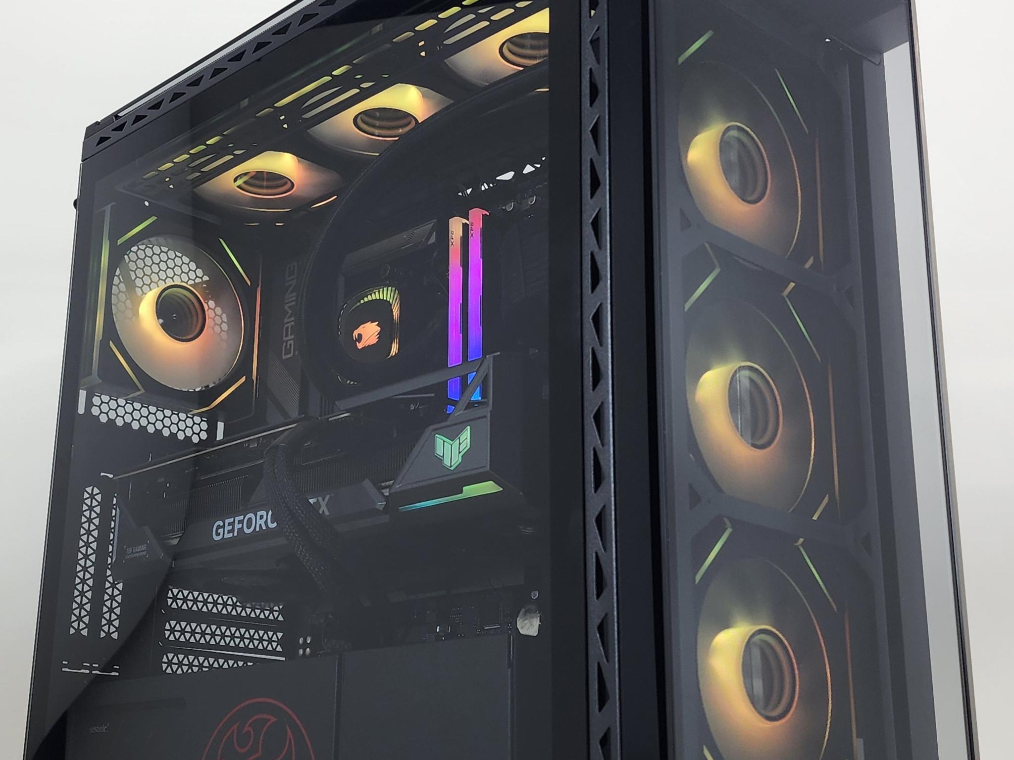 Gaming PC Ryzen 7 7700 32GB RAM 2TB SSD RTX 4080 SUPER 16GB Windows 11 Computer