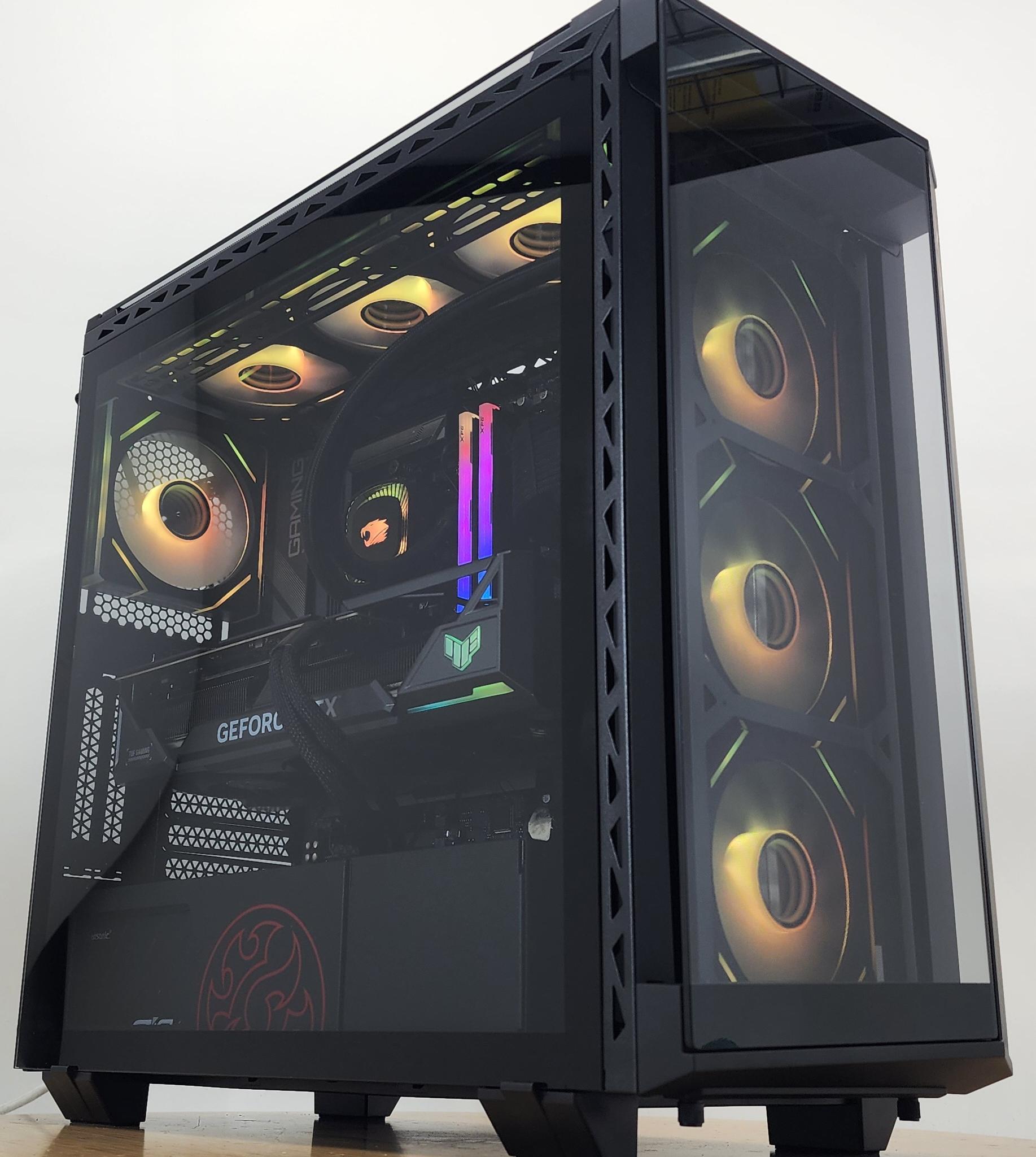 Gaming PC Ryzen 7 7700 32GB RAM 2TB SSD RTX 4080 SUPER 16GB Windows 11 Computer