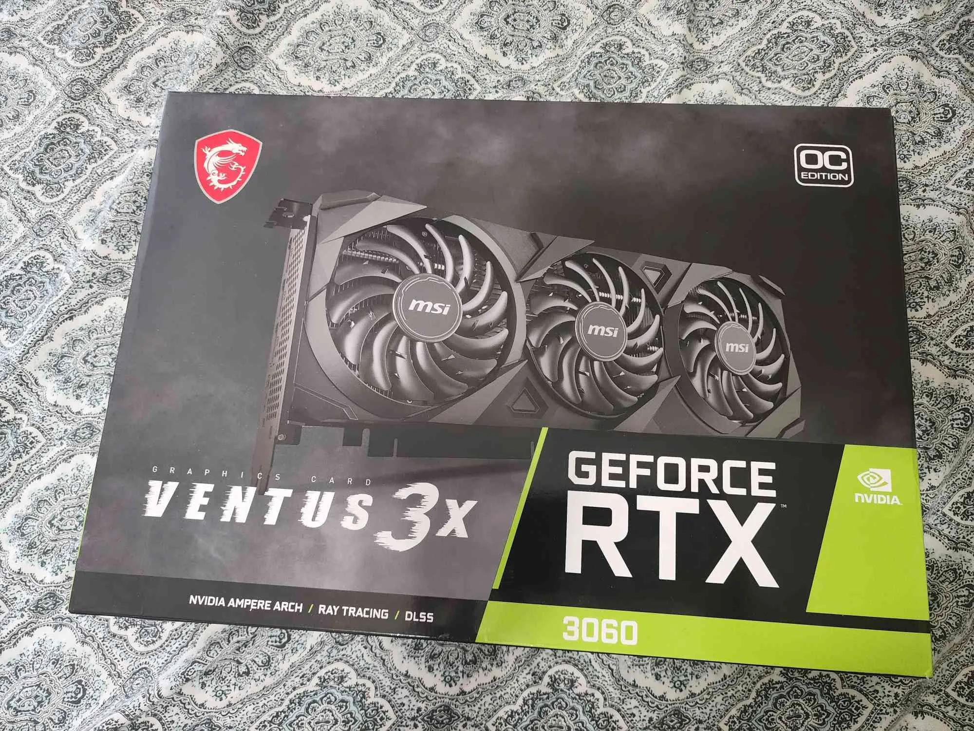 MSI Ventus RTX 3060 12GB triple Fan | with box and is in good condition