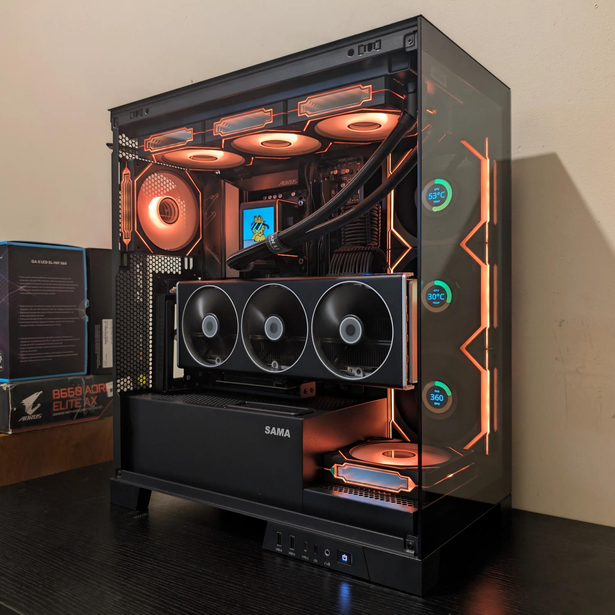 🔥 4K Gaming Beast | RX 7900XTX | Ryzen 9 7900X | 2TB SSD | 32GB RAM | WiFi 6 & Bluetooth 🔥