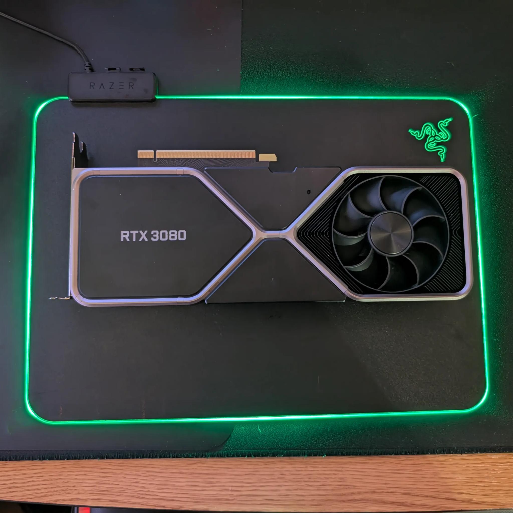 NVIDIA GeForce RTX 3080 Founders Edition 10GB GDDR6X Graphics Card