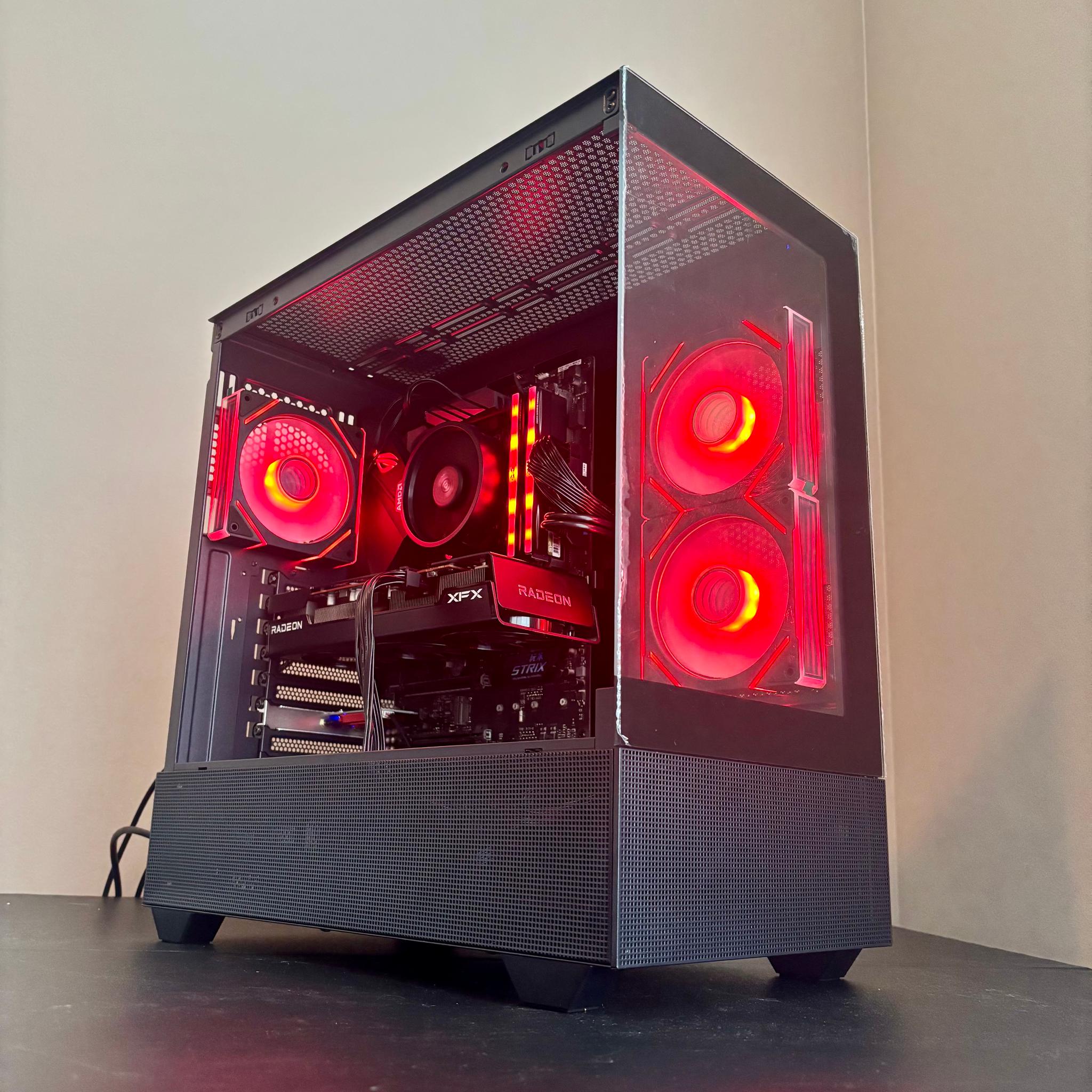 Radeon RX 6600 XT Custom Gaming PC - Ryzen 3 3100