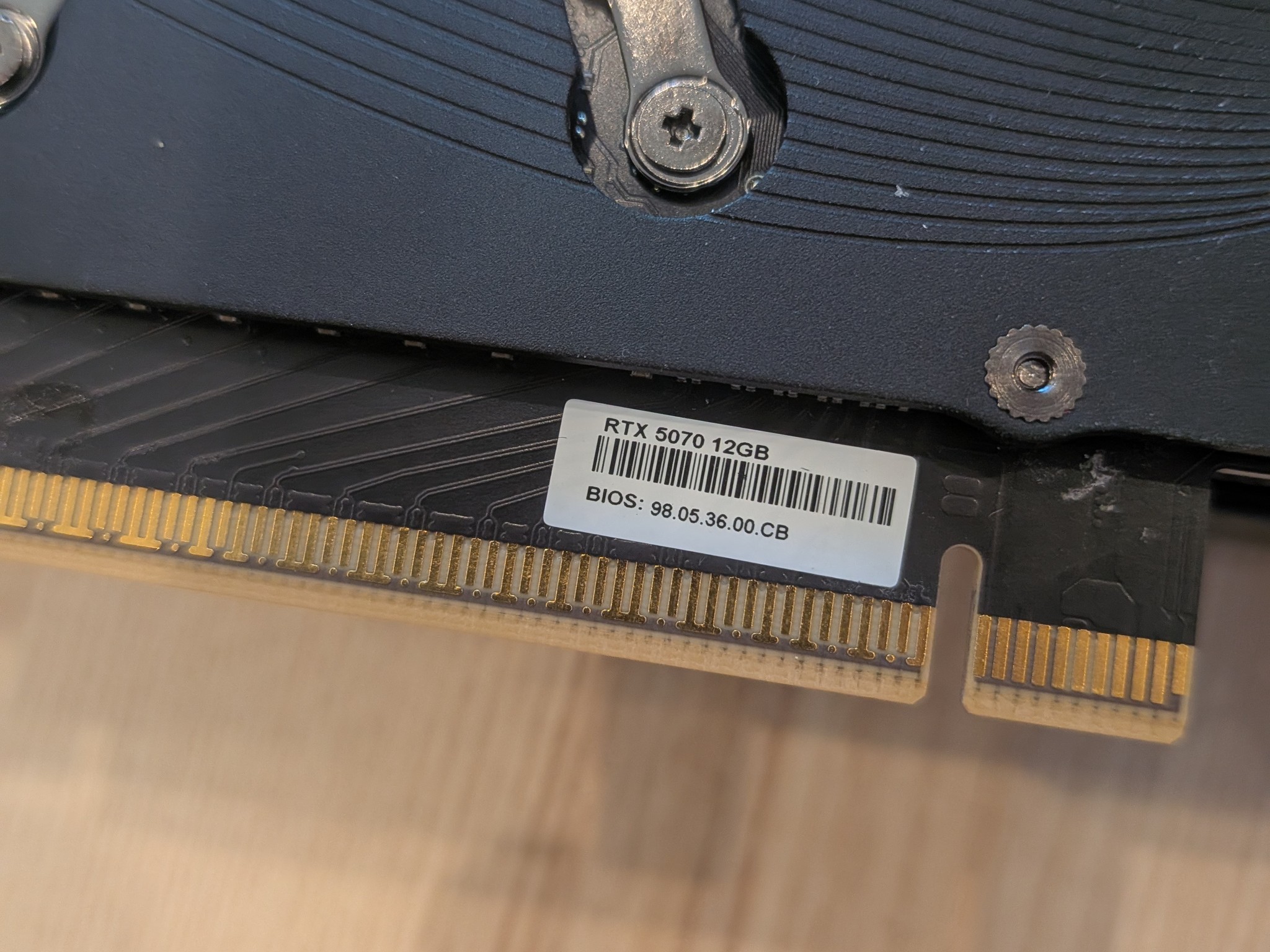 PNY GeForce RTX 5070 Overclocked Triple Fan