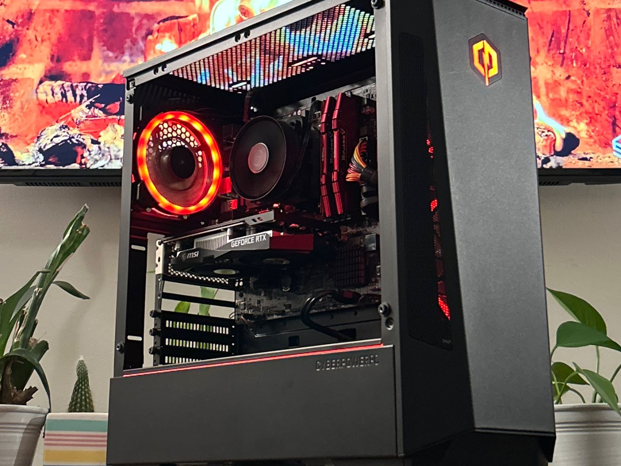 🔥🔥RTX GAMING PC🔥🔥 Budget Custom 🔥🔥 Ryzen 3 2300x |RTX 3050|16gb DDR4 RAM| 1.25TB SSD & HDD|RGB