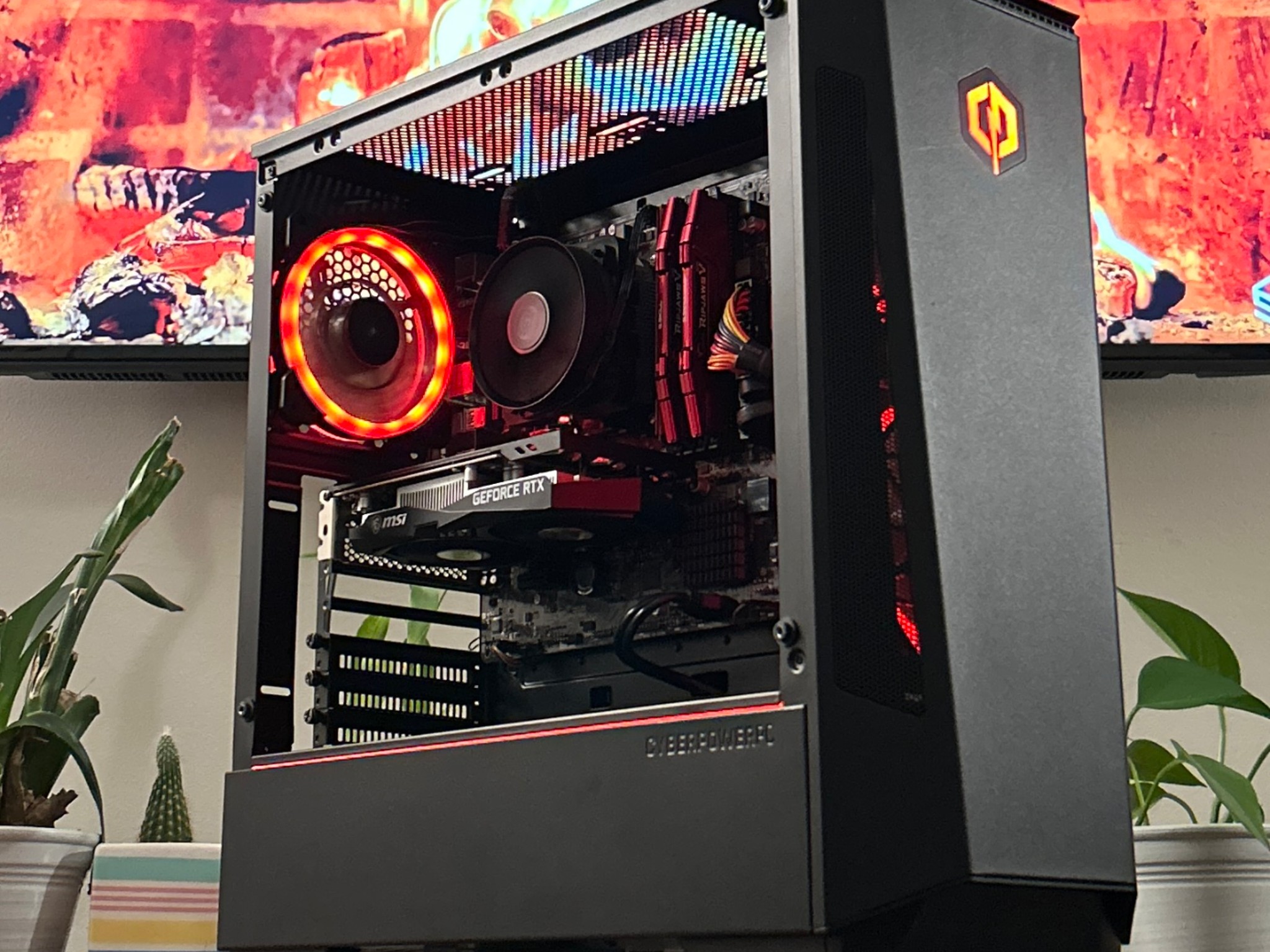 🔥🔥RTX GAMING PC🔥🔥 Budget Custom 🔥🔥 Ryzen 3 2300x |RTX 3050|16gb DDR4 RAM| 1.25TB SSD & HDD|RGB