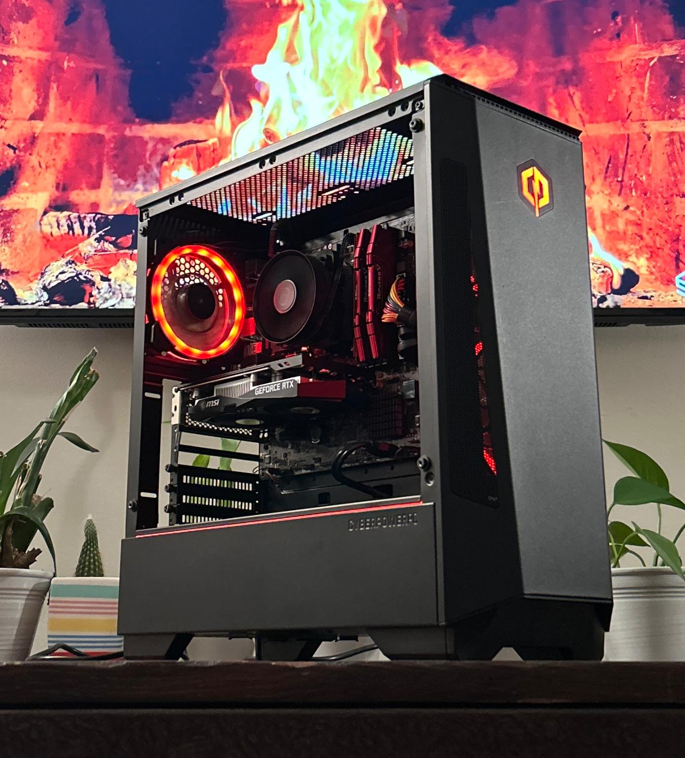 🔥🔥RTX GAMING PC🔥🔥 Budget Custom 🔥🔥 Ryzen 3 2300x |RTX 3050|16gb DDR4 RAM| 1.25TB SSD & HDD|RGB