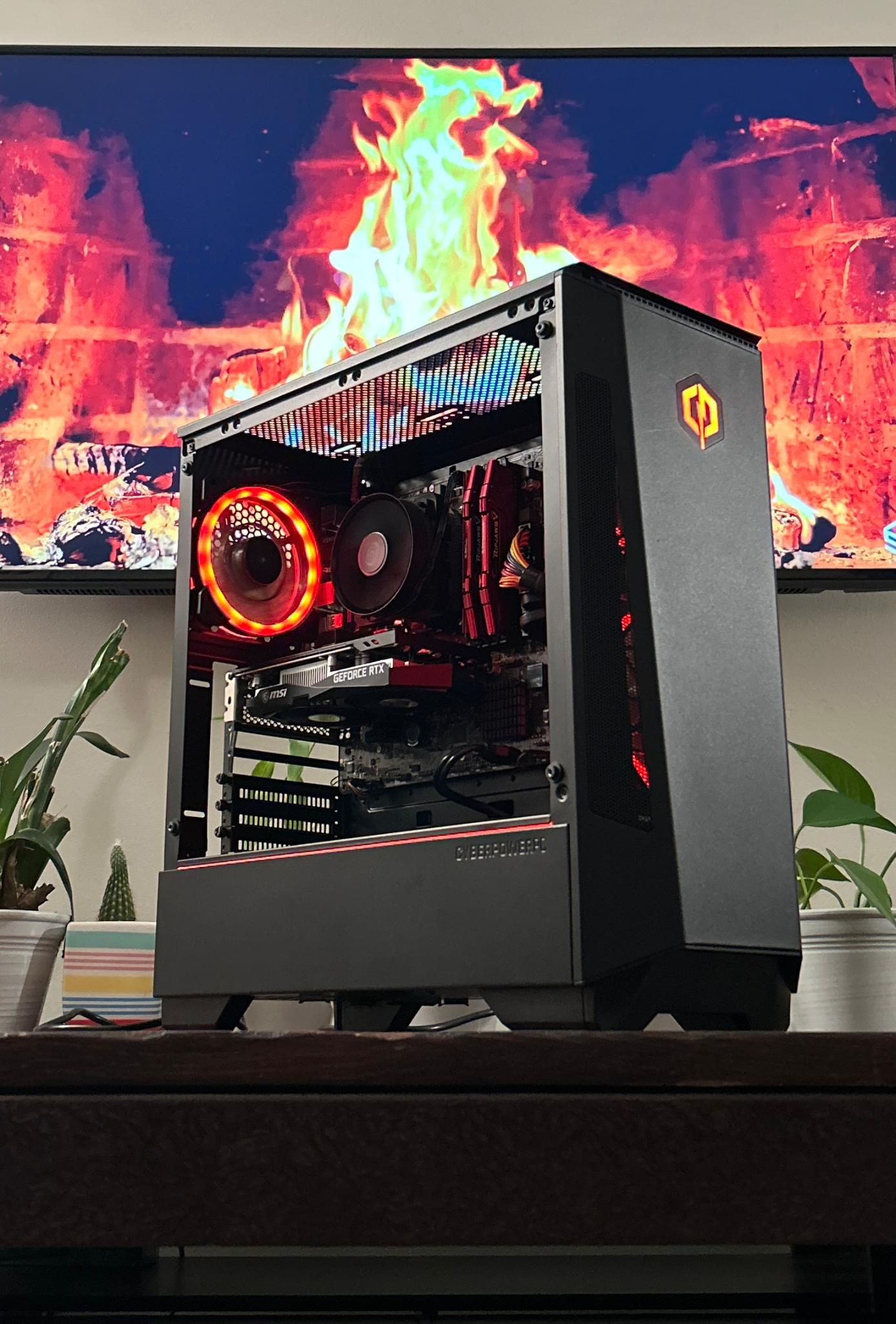 🔥🔥RTX GAMING PC🔥🔥 Budget Custom 🔥🔥 Ryzen 3 2300x |RTX 3050|16gb DDR4 RAM| 1.25TB SSD & HDD|RGB