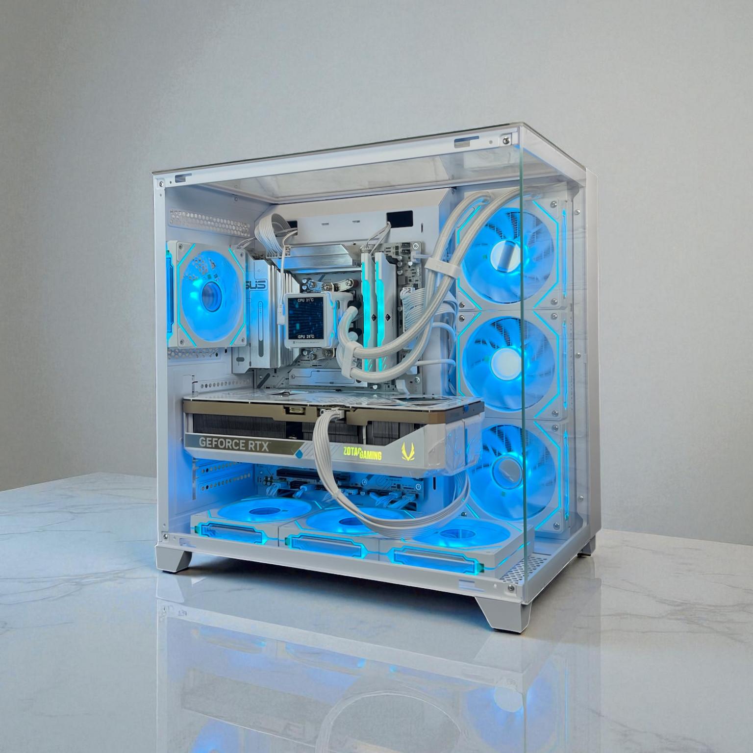 Nvidia RTX 5080 Ryzen 7 9800X3D 32GB DDR5 2TB M.2 WIFI 7 Win 11 Pro