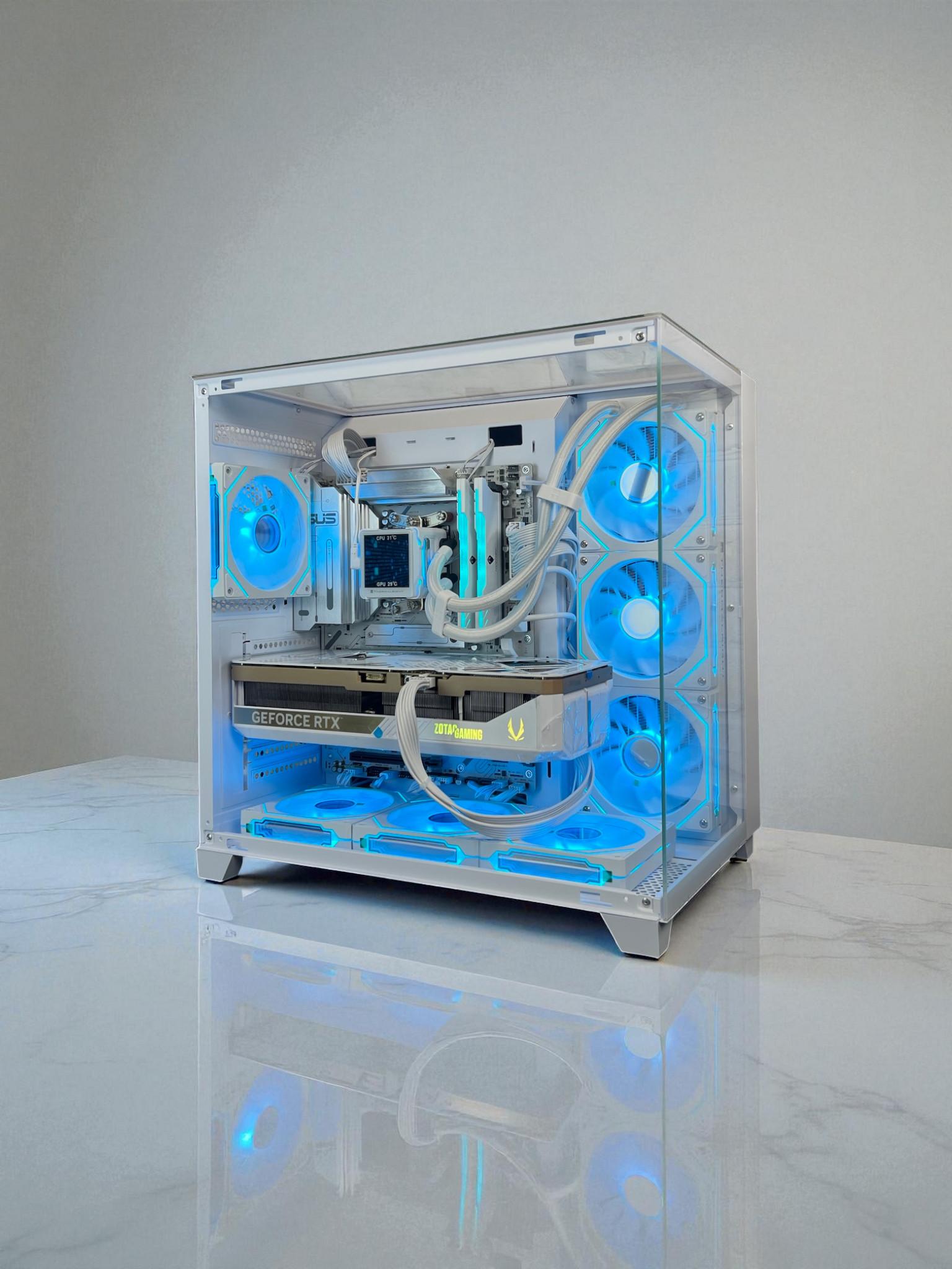 Nvidia RTX 5080 Ryzen 7 9800X3D 32GB DDR5 2TB M.2 WIFI 7 Win 11 Pro