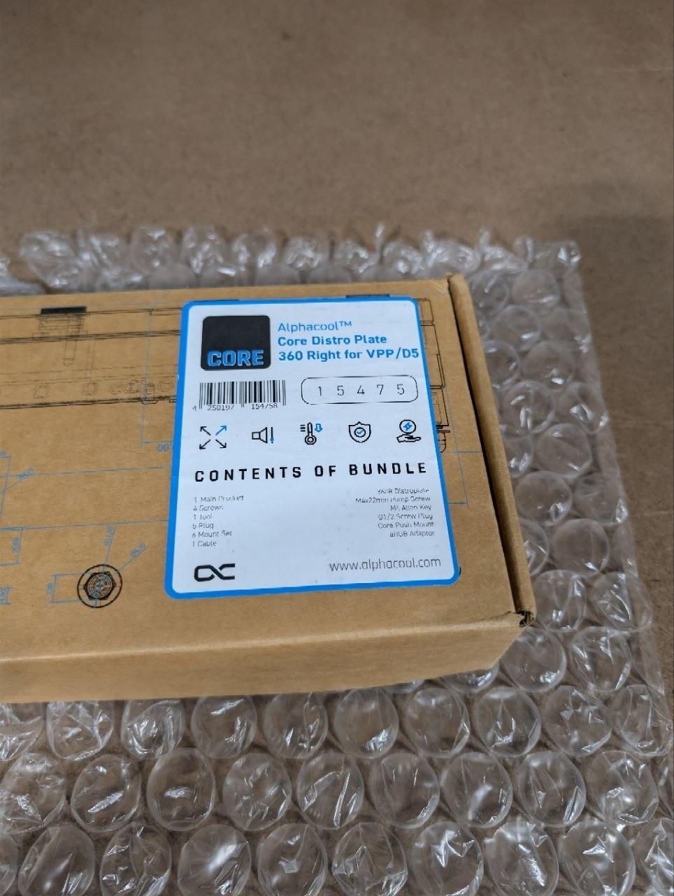 Alphacool Core Distro Plate Right for VPP/D5 (15475)