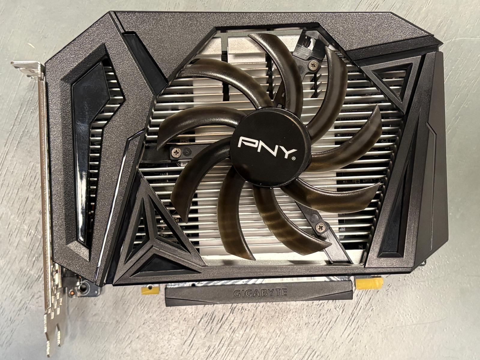 USED IN GOOD CONDITION W/ TEST REPORT - PNY Geforce GTX 1650 Super 4GB GDDR6 - (Refurbished)