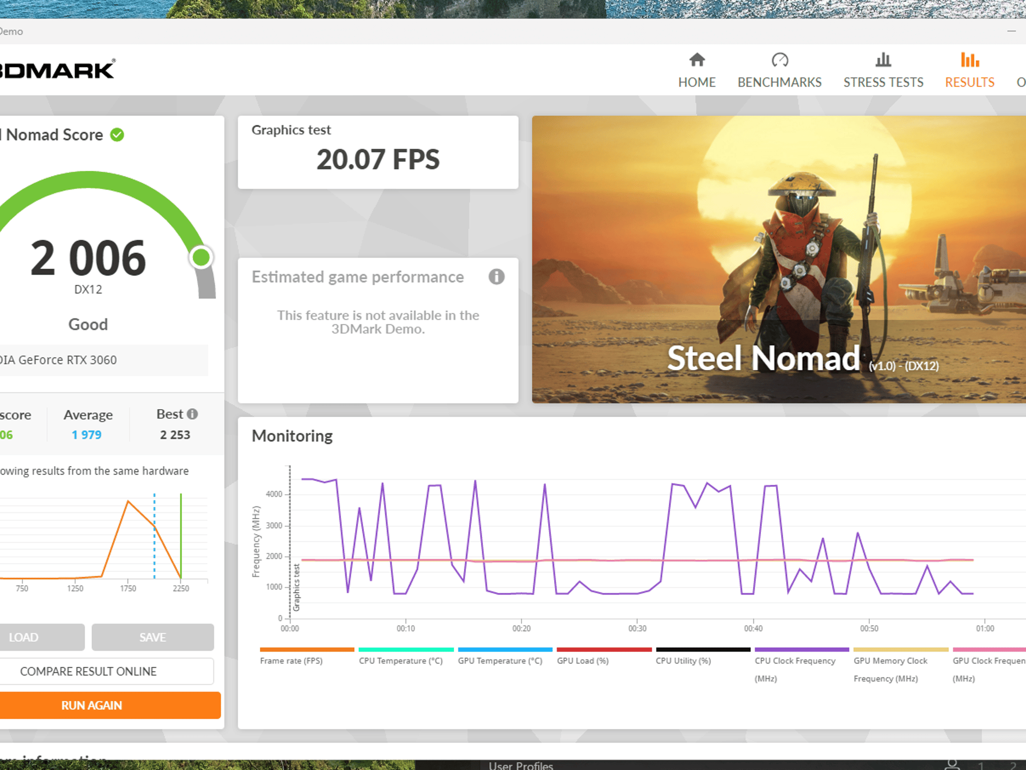 EVGA GeForce RTX 3060 12GB - Benchmarked, Clean