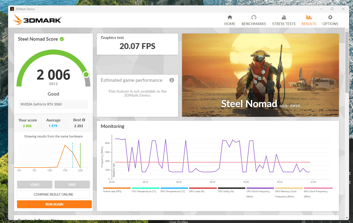 EVGA GeForce RTX 3060 12GB - Benchmarked, Clean