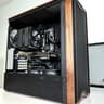 7700x+9070XT Blackout 1440P/4K Gaming PC