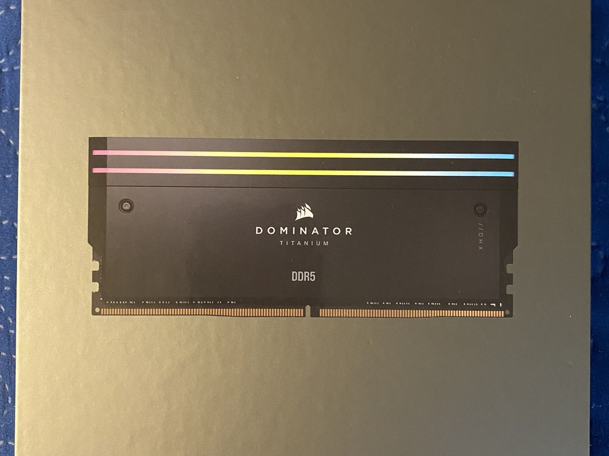 [OEM Refurbished] CORSAIR Dominator Titanium DDR5 64GB (2x32GB) 6000MHz CL30 RGB RAM (Intel XMP-Blk)