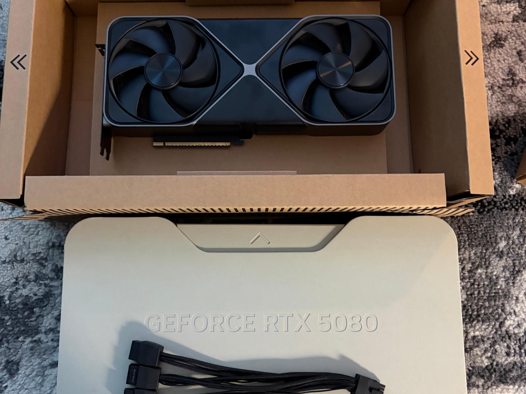 NVIDIA GeForce RTX 5080 Founders Edition