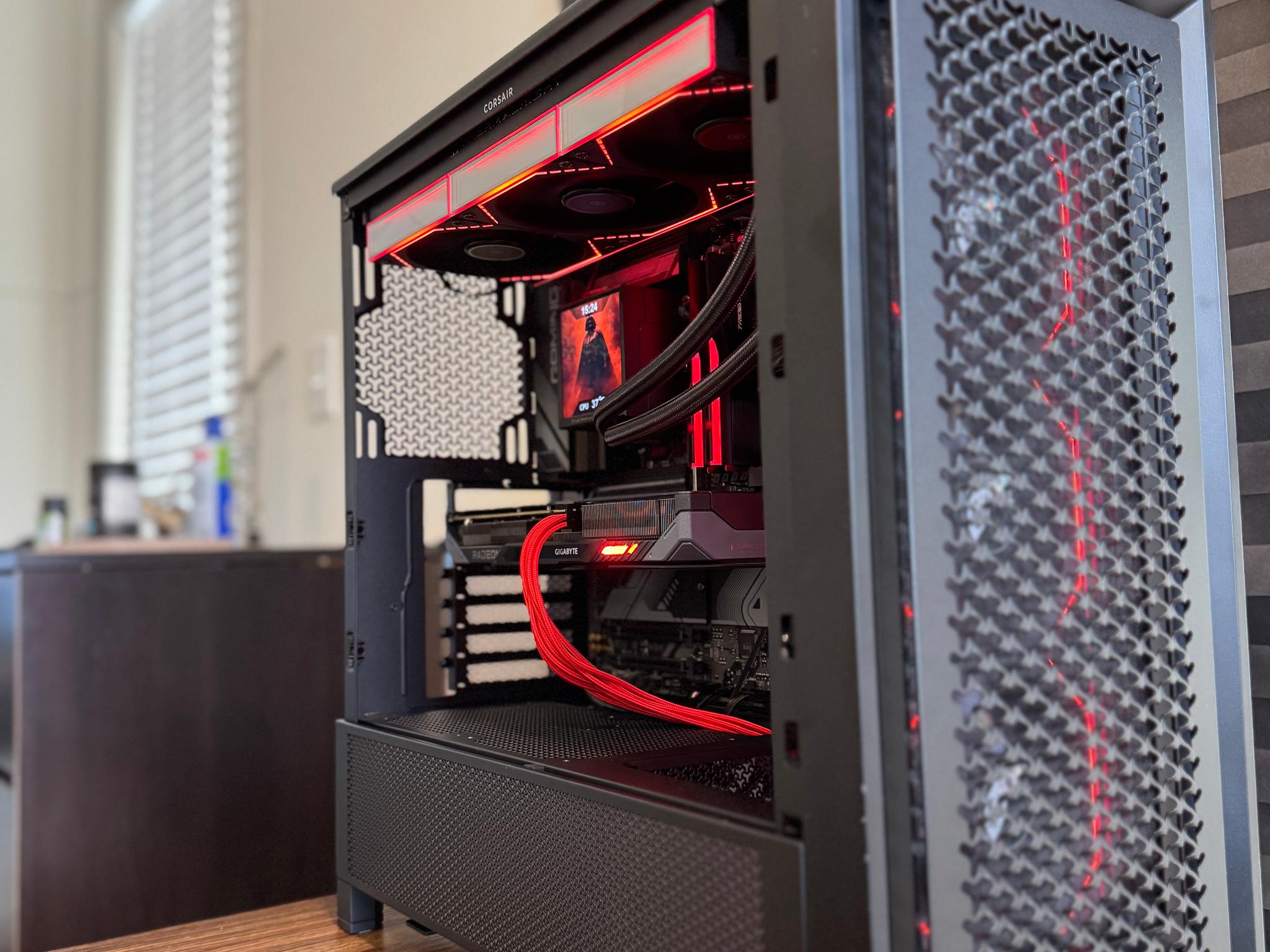 9060t 16gb, 32gb DDR5, 7600x Gaming pc