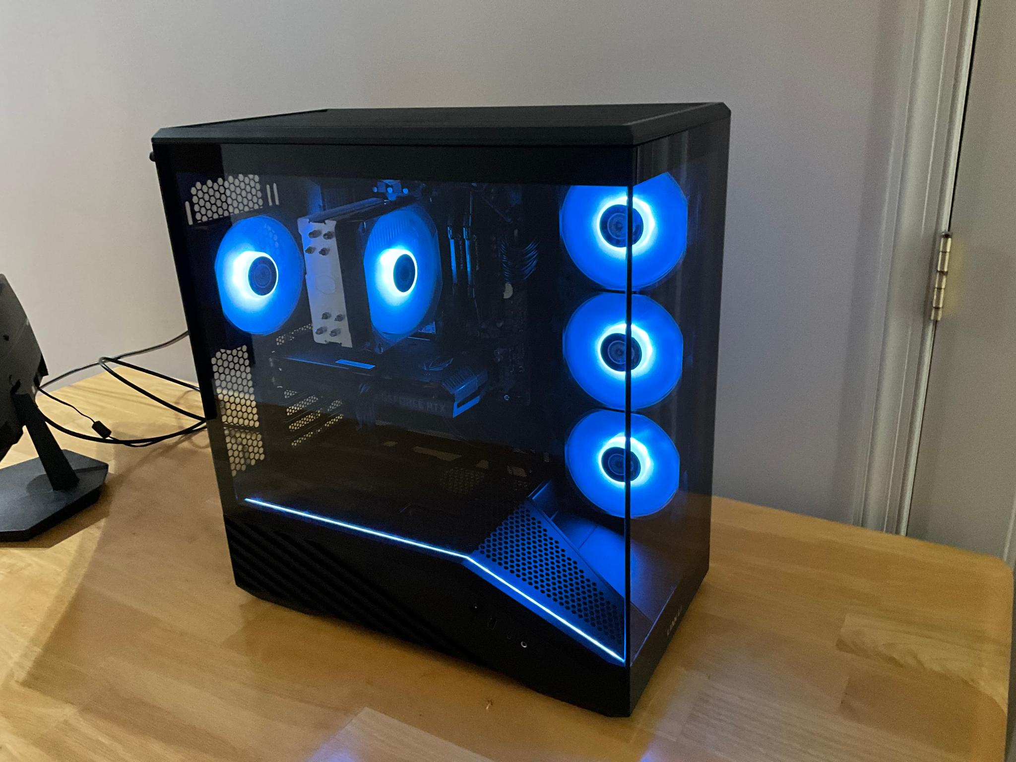 Midrange 1440p Gaming PC - RTX 3060 ti, Ryzen 5, 1 TB NVME SSD, Wifi, Bluetooth