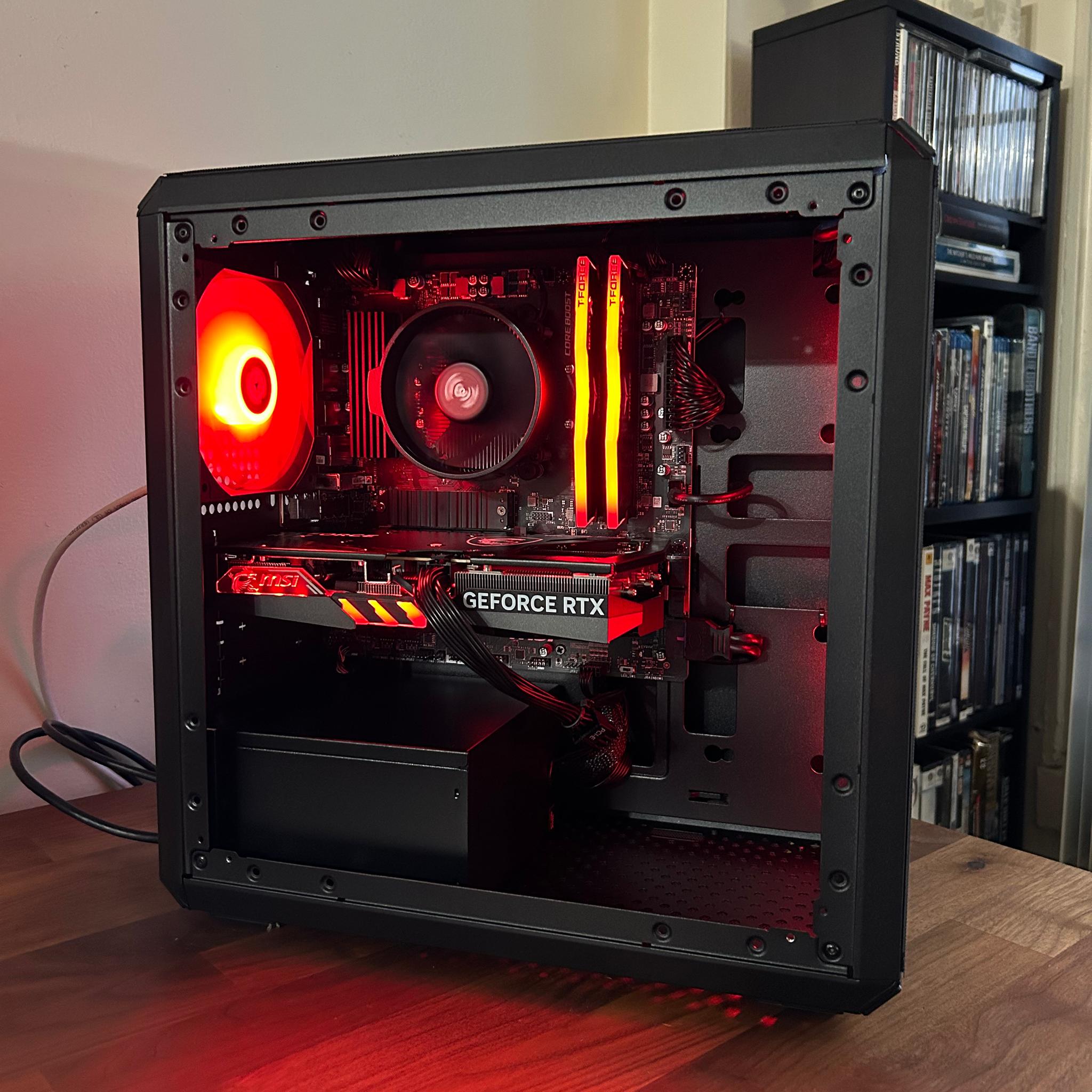 **Weekend Sale** RTX 4060ti | Ryzen 5 5600x | WIFI | The Dark Trooper Elite