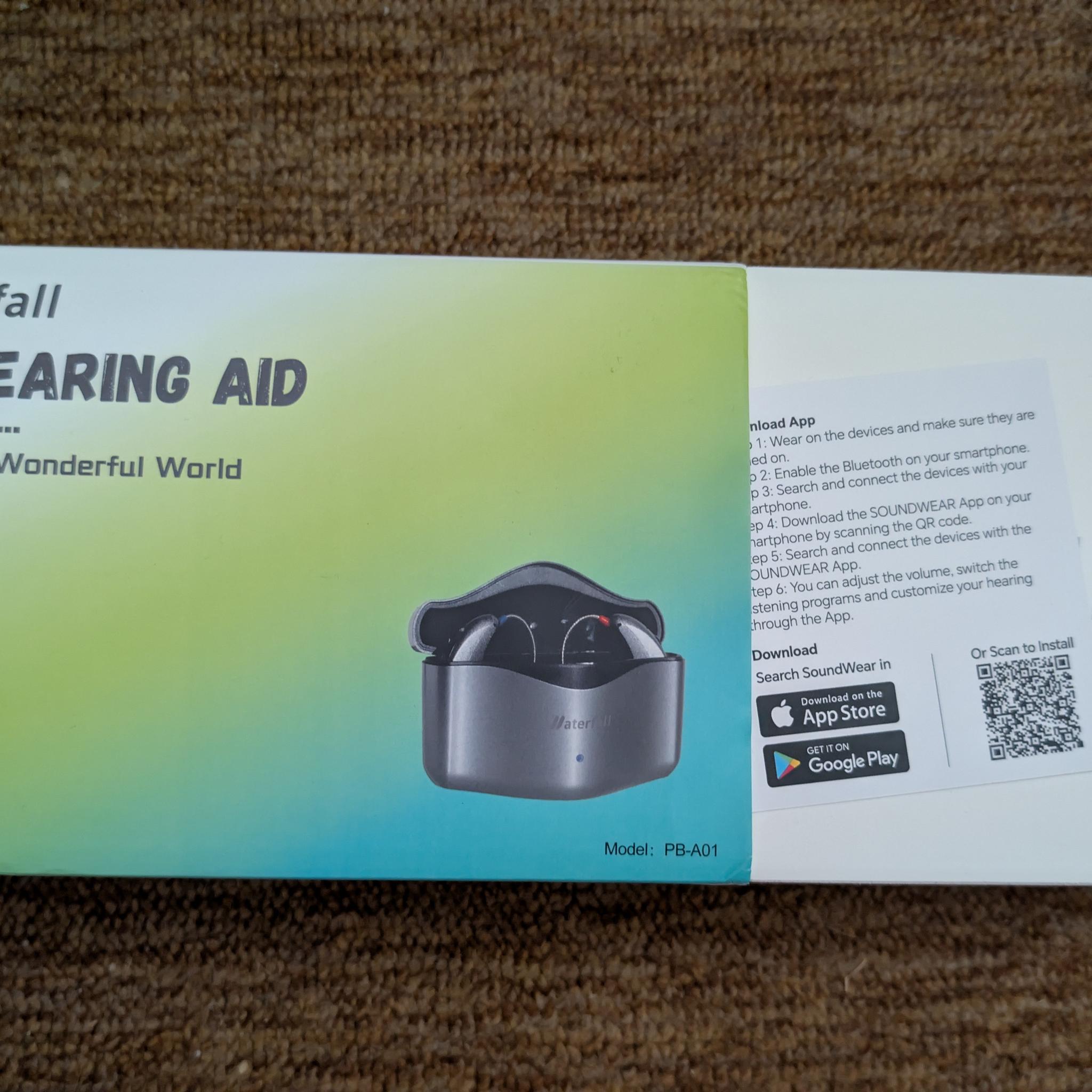 Waterfall BlueWhale OTC Hearing Aid